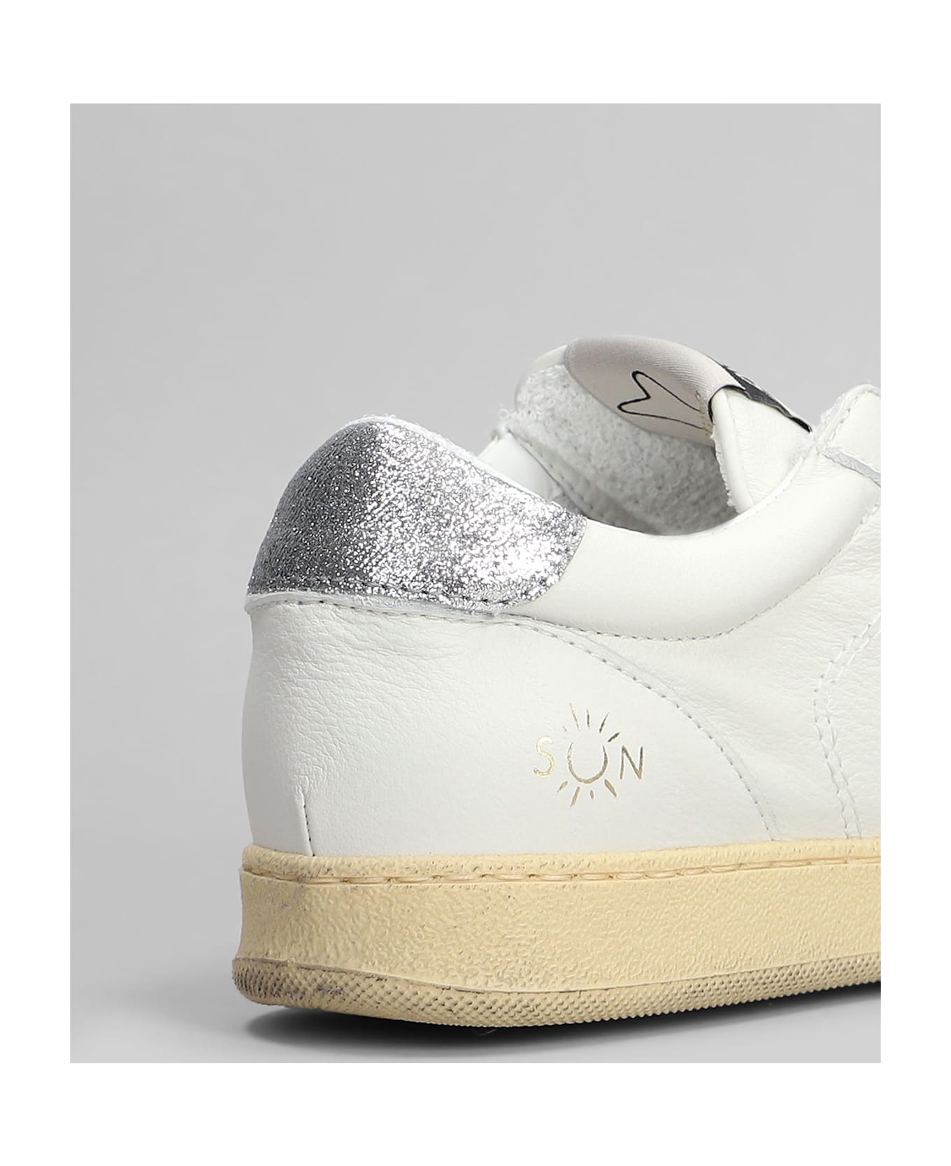 AMA-BRAND Sneakers In White Leather - white