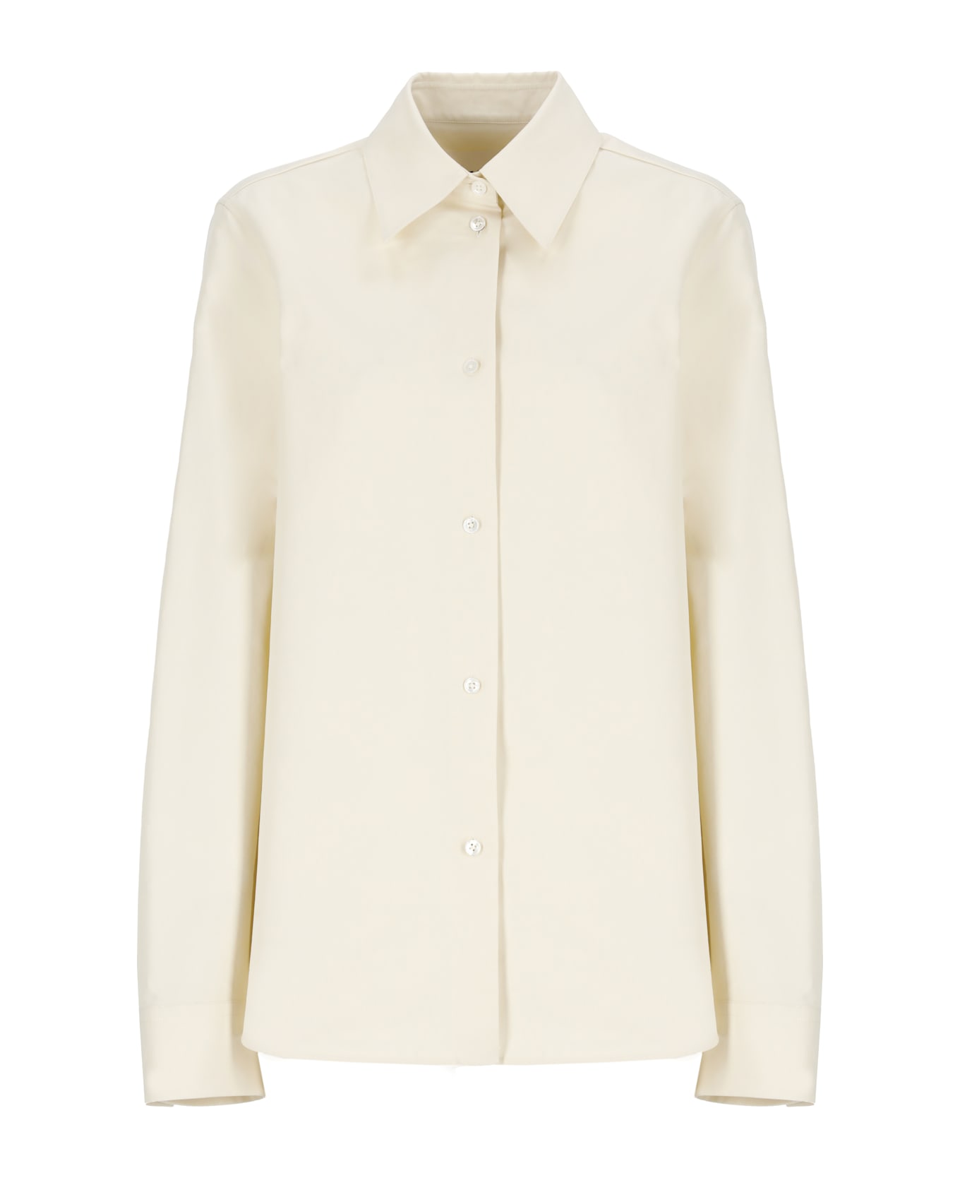 Jil Sander Compact Light Shirt - Ivory