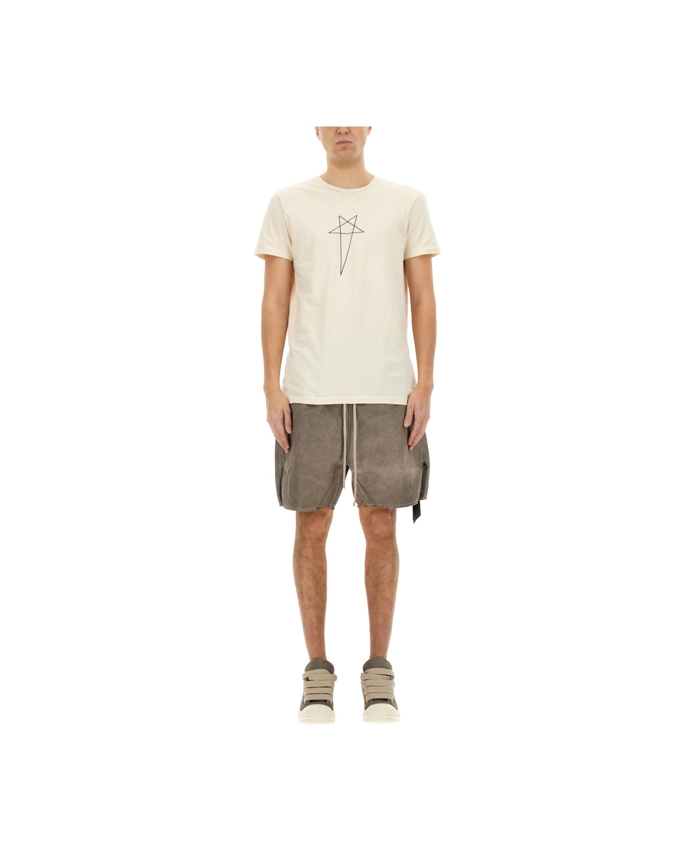 DRKSHDW Zippered Boxer Shorts - DOVE