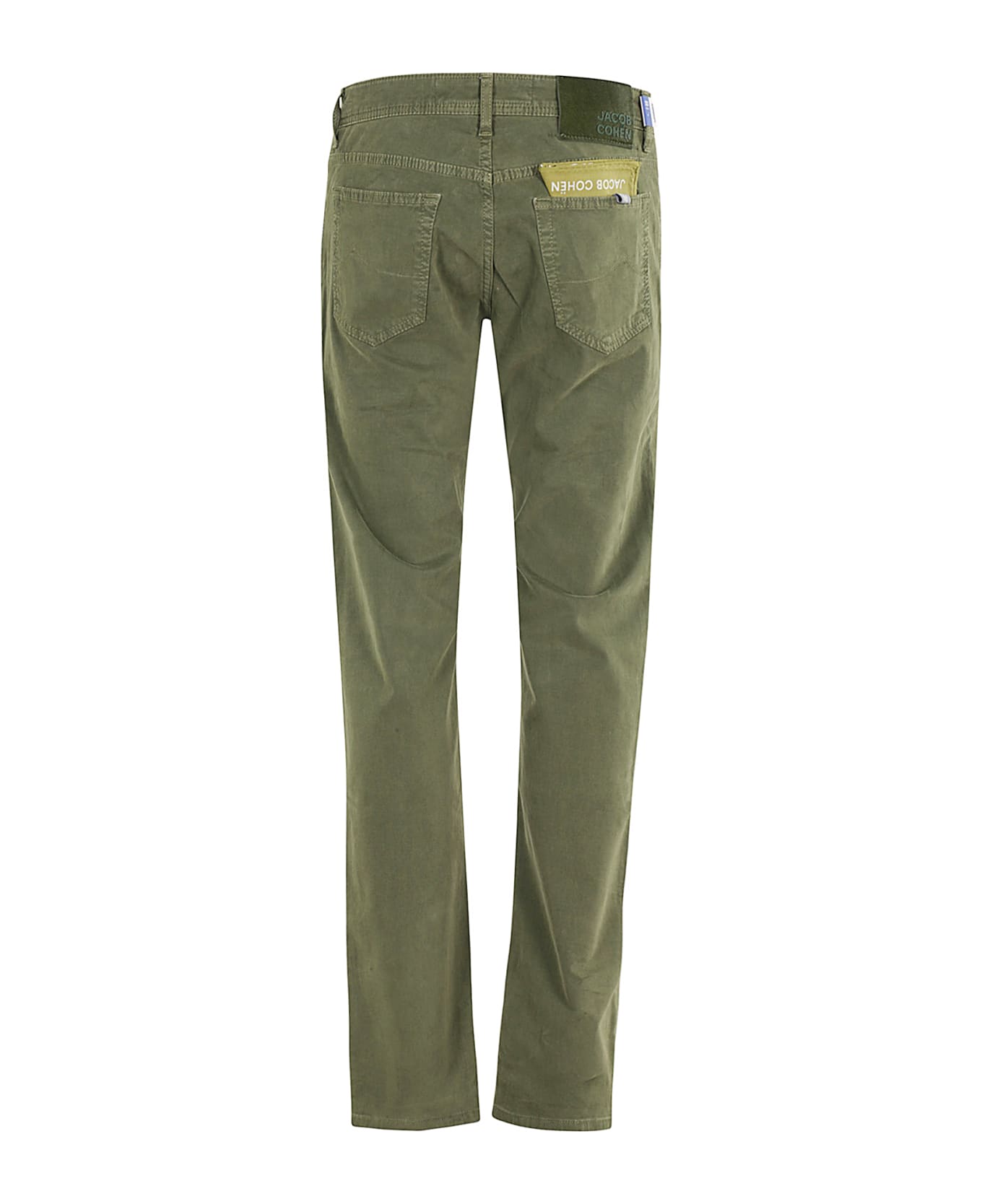 Jacob Cohen Gabardina Stretch - Verde Loden