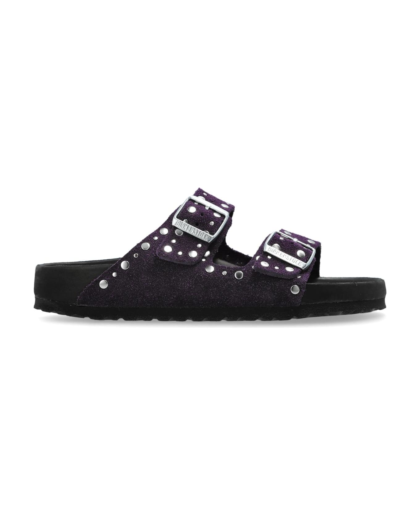 Birkenstock Sandals Arizona Rivet Border - PURPLE