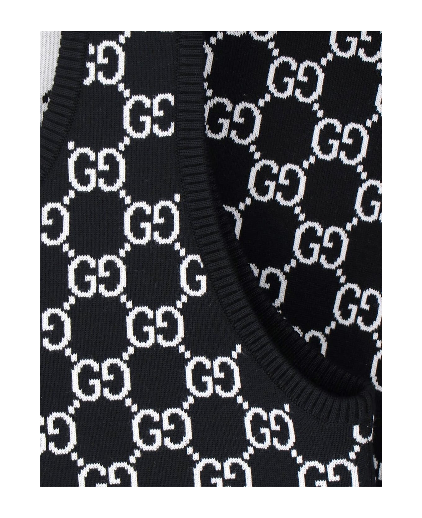 Gucci 'gg' Mini Sheath Dress - Black