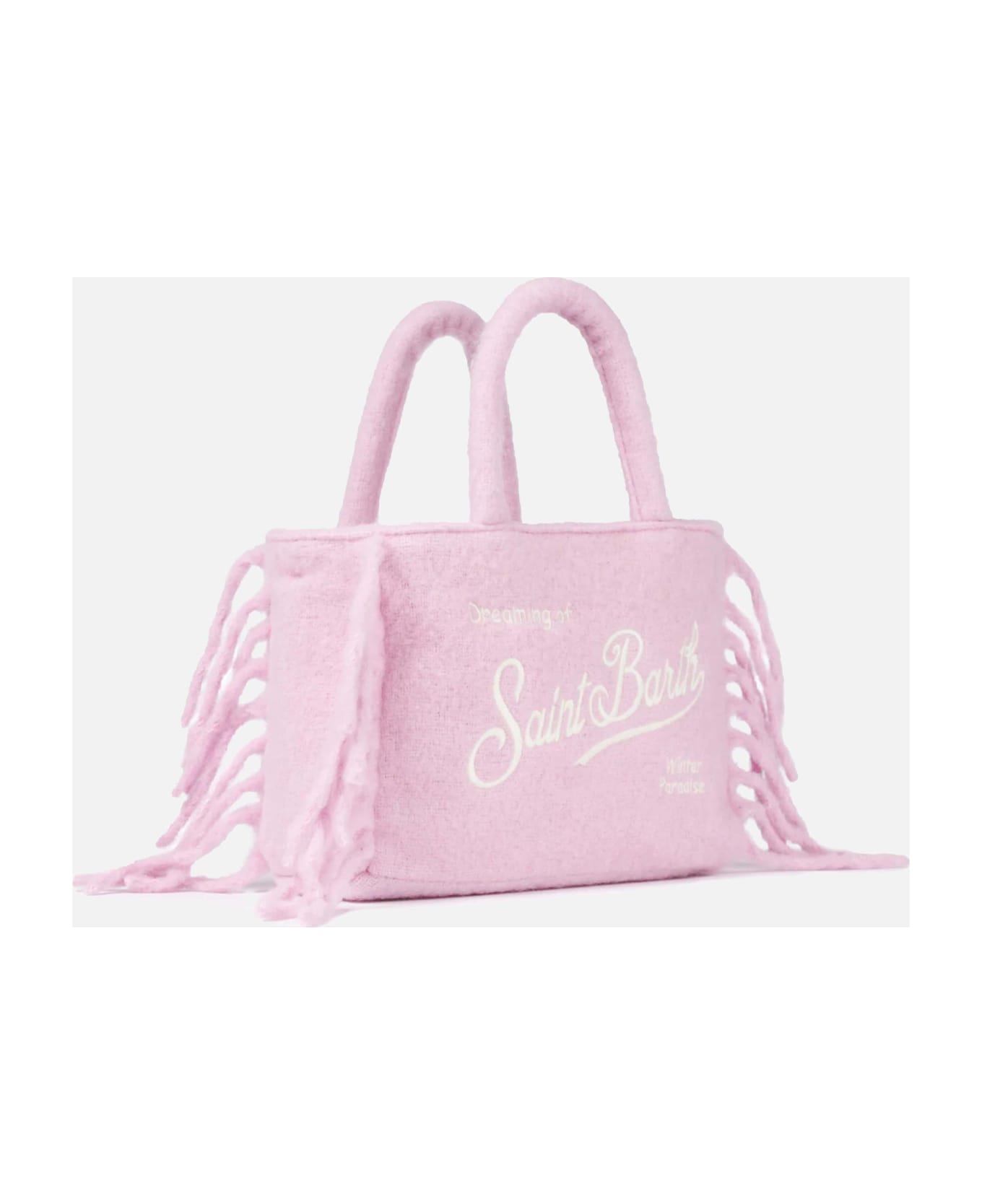 MC2 Saint Barth Colette Blanket Pink Handbag - PINK