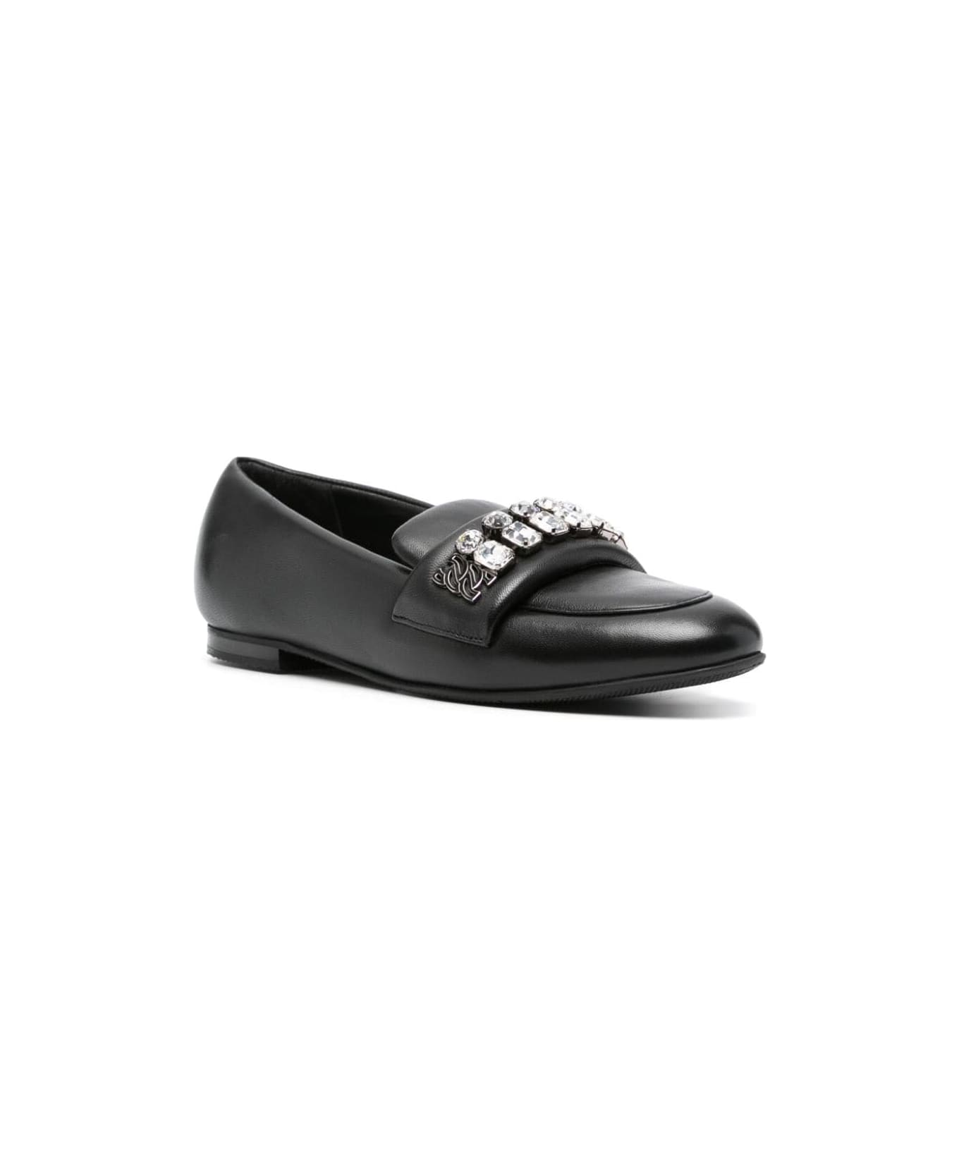 Casadei Puff Loafer - Blk Black