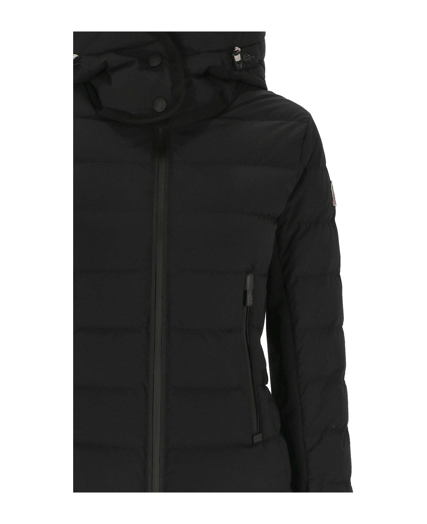 Moncler Hooded Padded Jacket - Nero