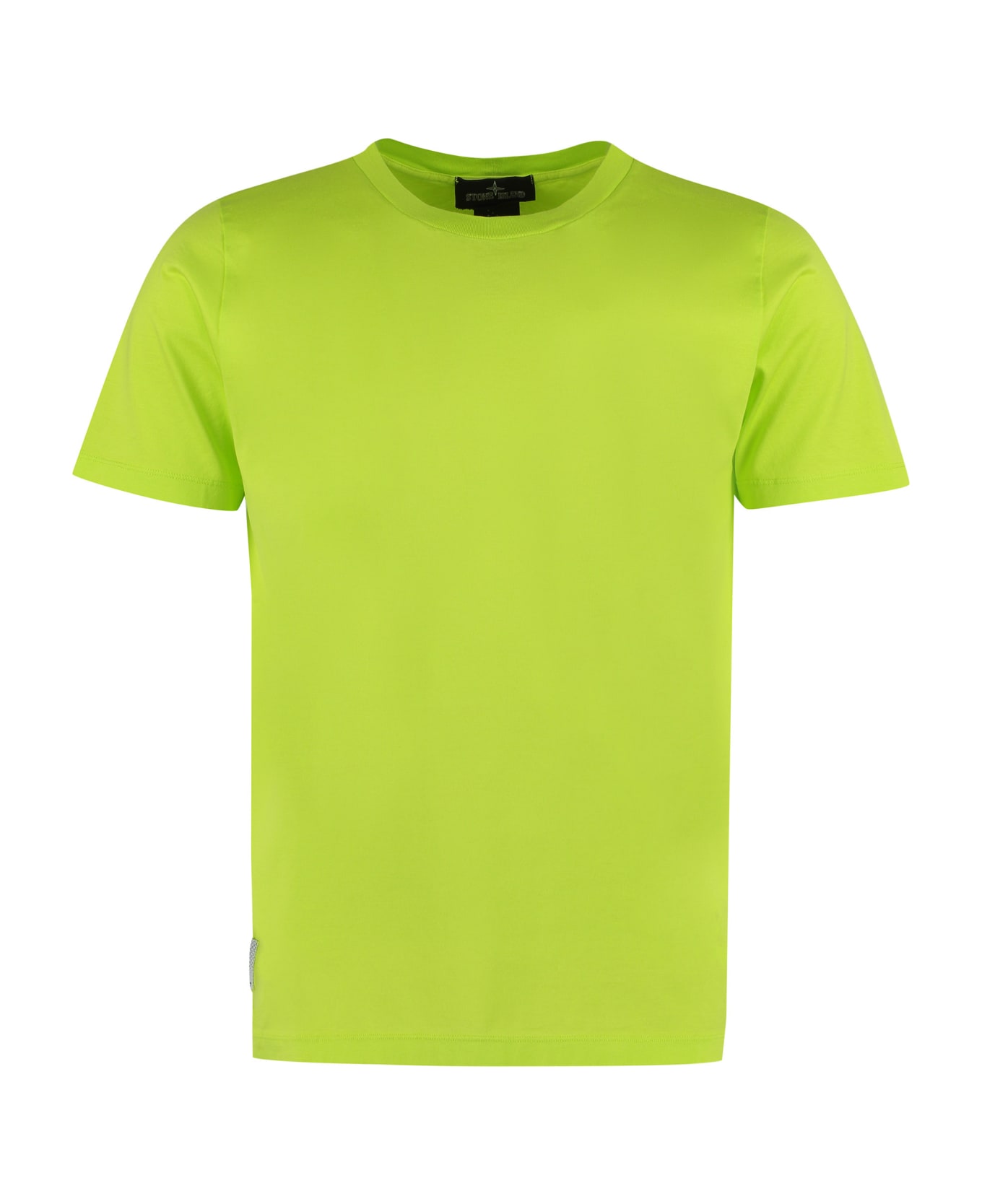 Stone Island Shadow Project Cotton Crew-neck T-shirt - green