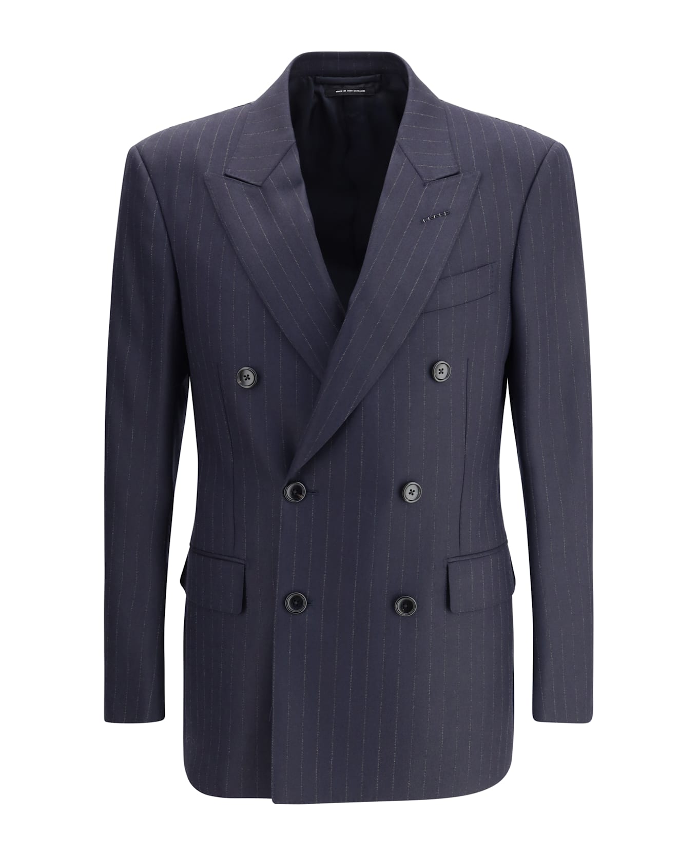 Tom Ford Pinstripe Blazer - BLUE
