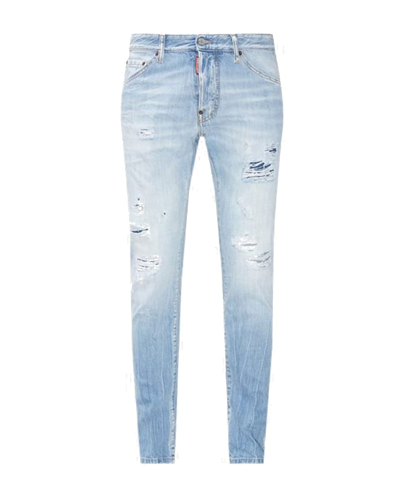 Dsquared2 Cotton Denim Jeans - Blue