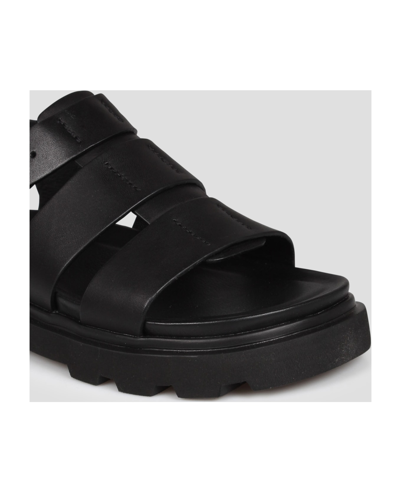 UGG Capitelle Strap Sandal - Black