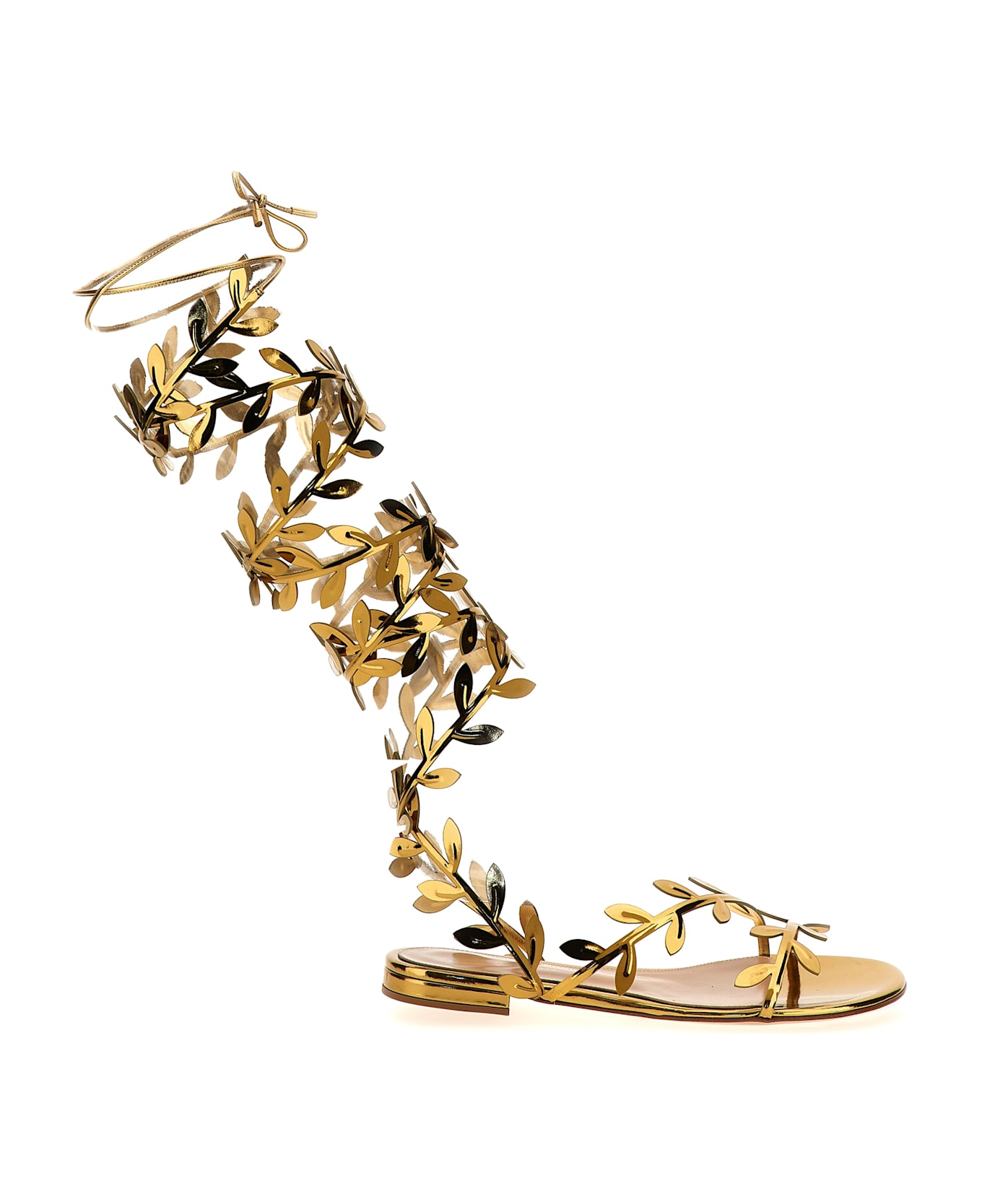 Gianvito Rossi 'flavia Galdiator' Sandals - Gold