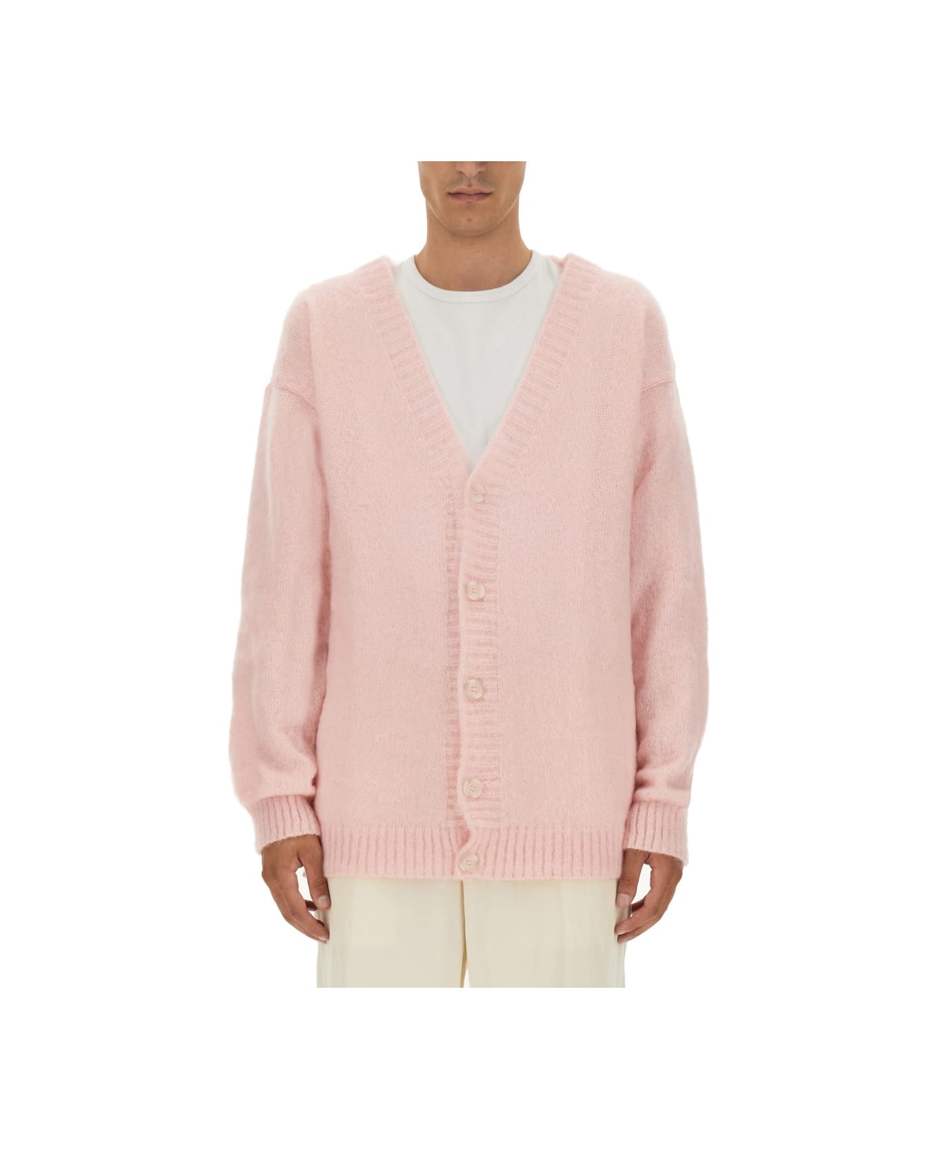 Family First Milano Mohair Cardigan - PINK カーディガン