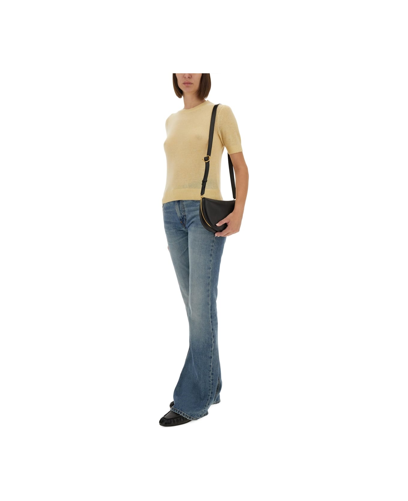 Guest in Residence Short-sleeved Shirt - BEIGE