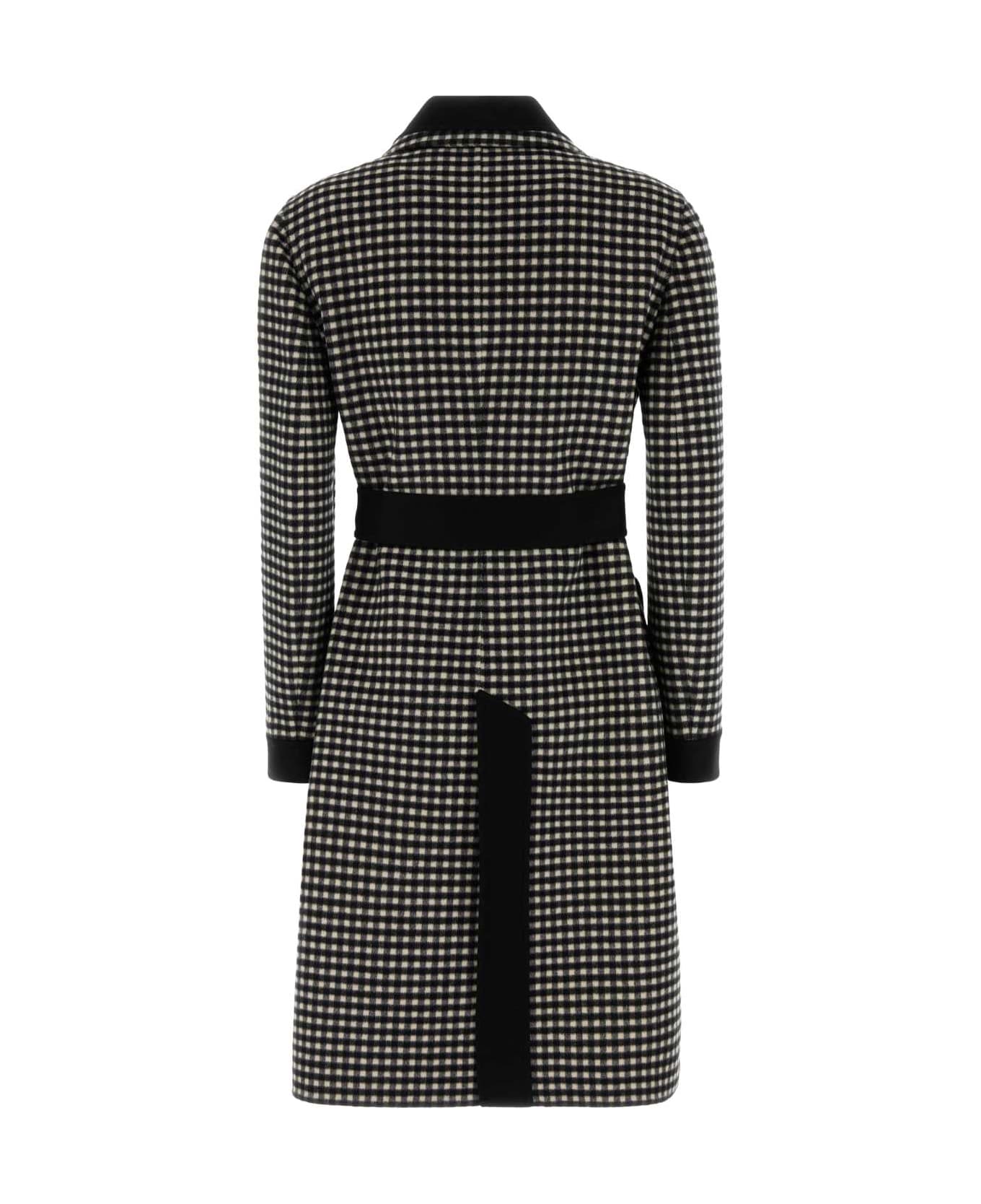 Valentino Garavani Embroidered Wool Coat - AVORIONERO