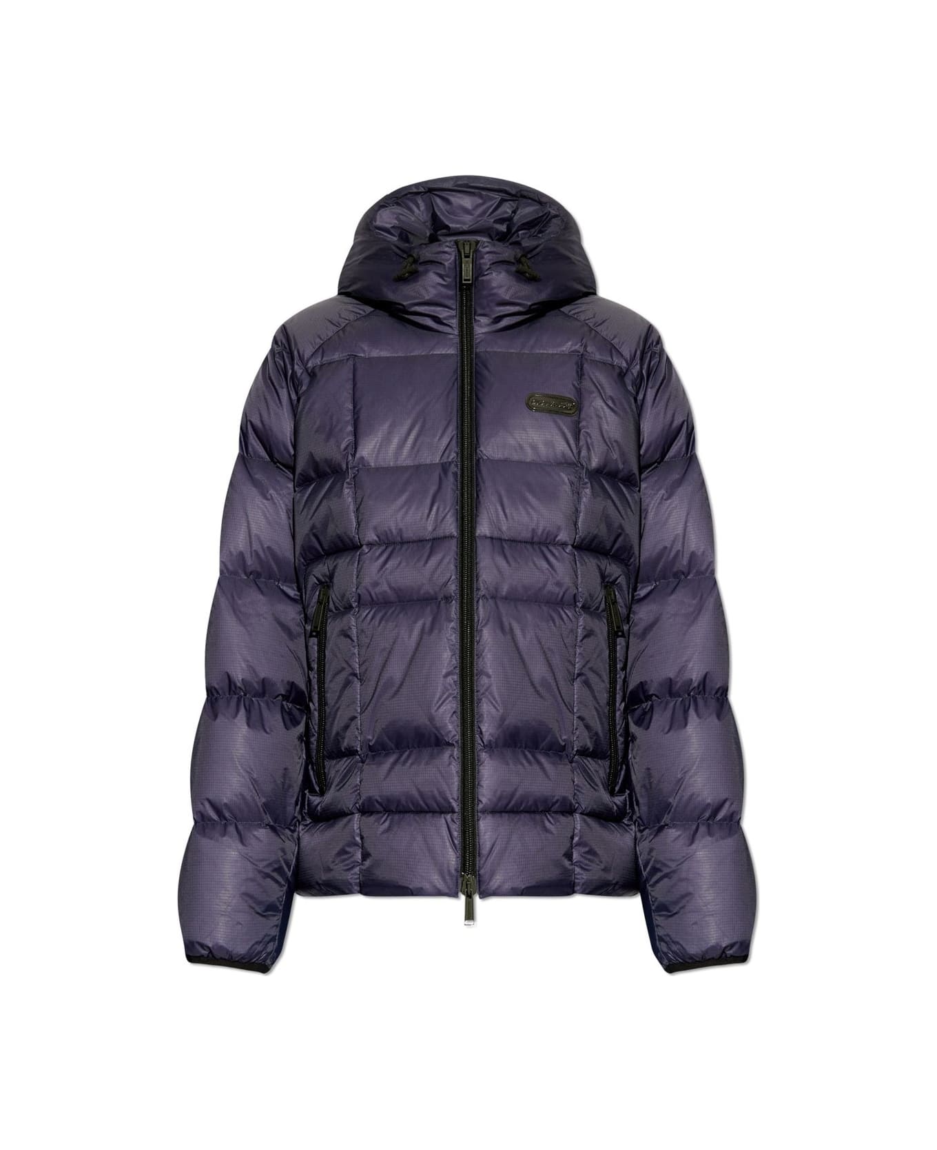 Dsquared2 Hooded Down Jacket - Blue