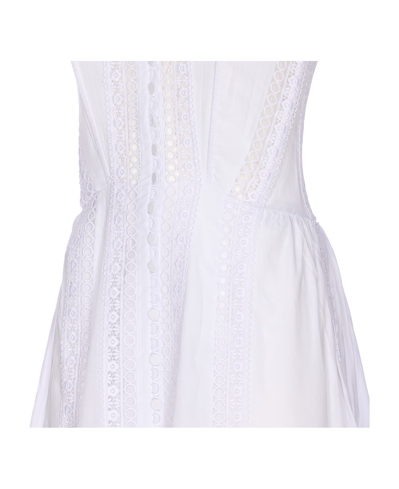 Charo Ruiz Dafelle Dress - White