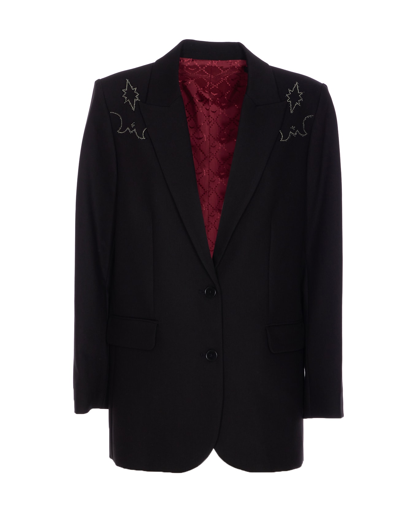 Zadig 
Voltaire Viva Strass Western Jacket - Black