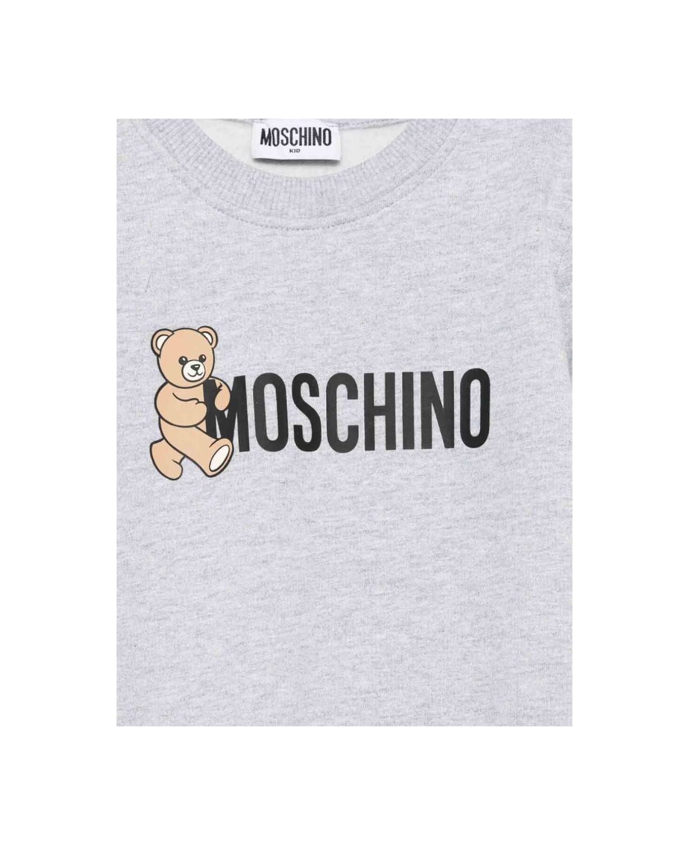 Moschino Sweatshirt With Logo - GREY