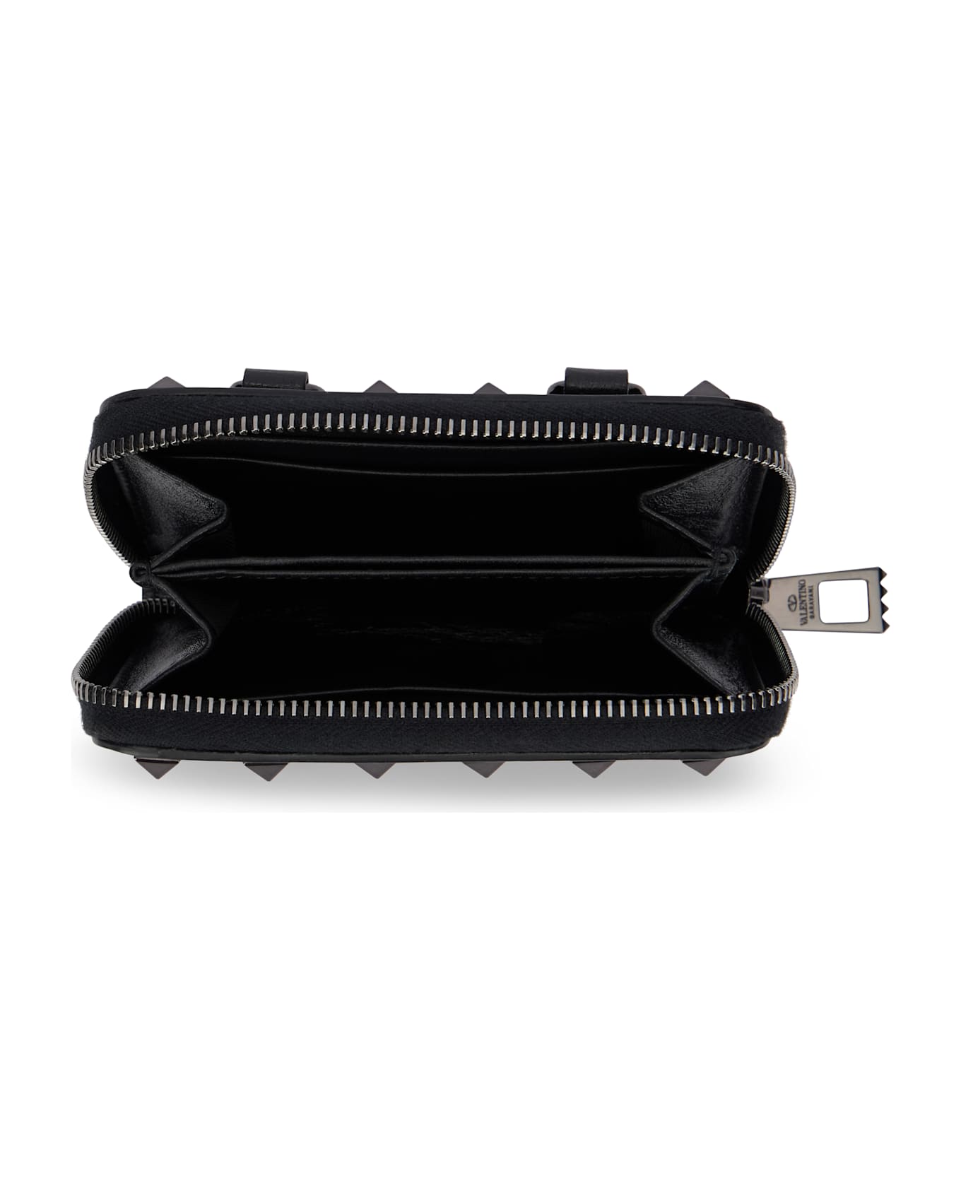 Valentino Garavani Leather Wallet - black