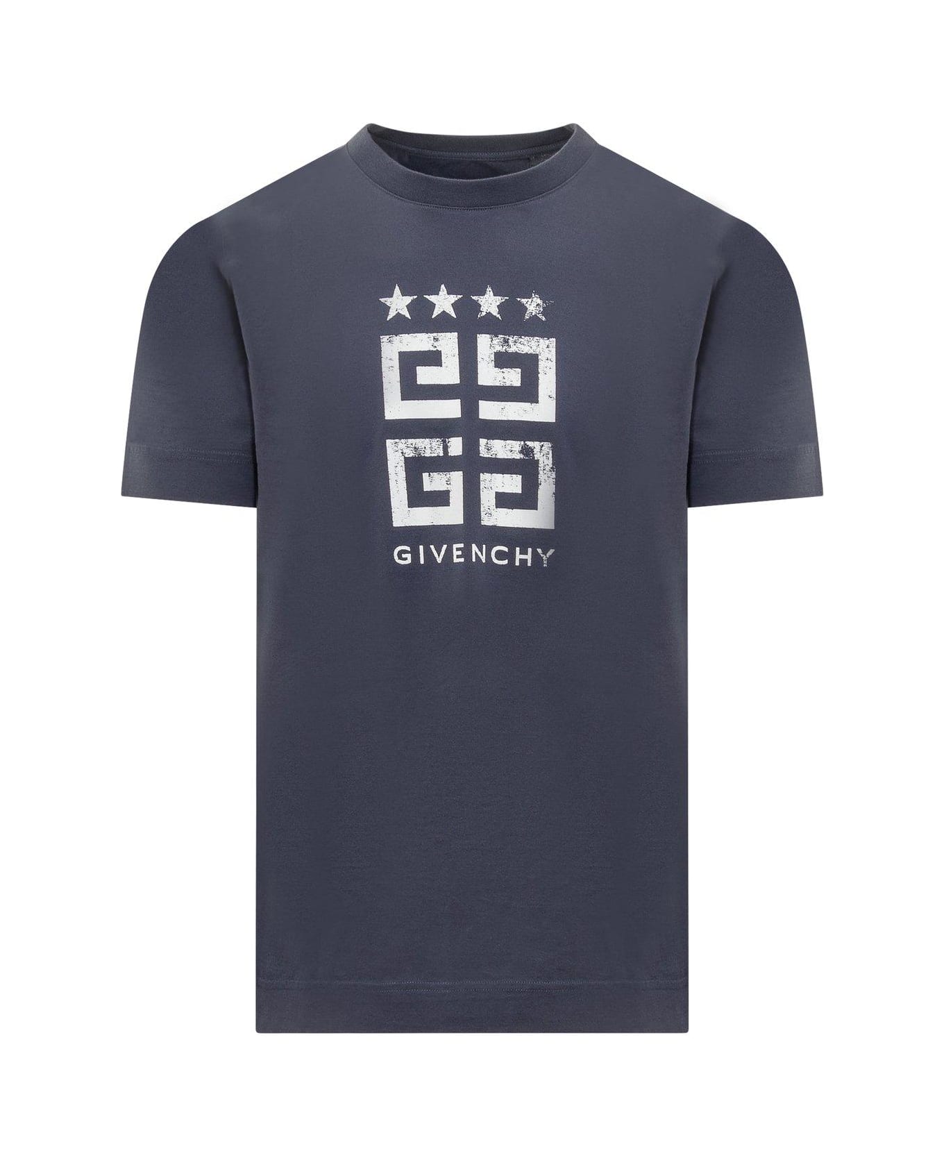 Givenchy 4g Stars T-shirt - Blue