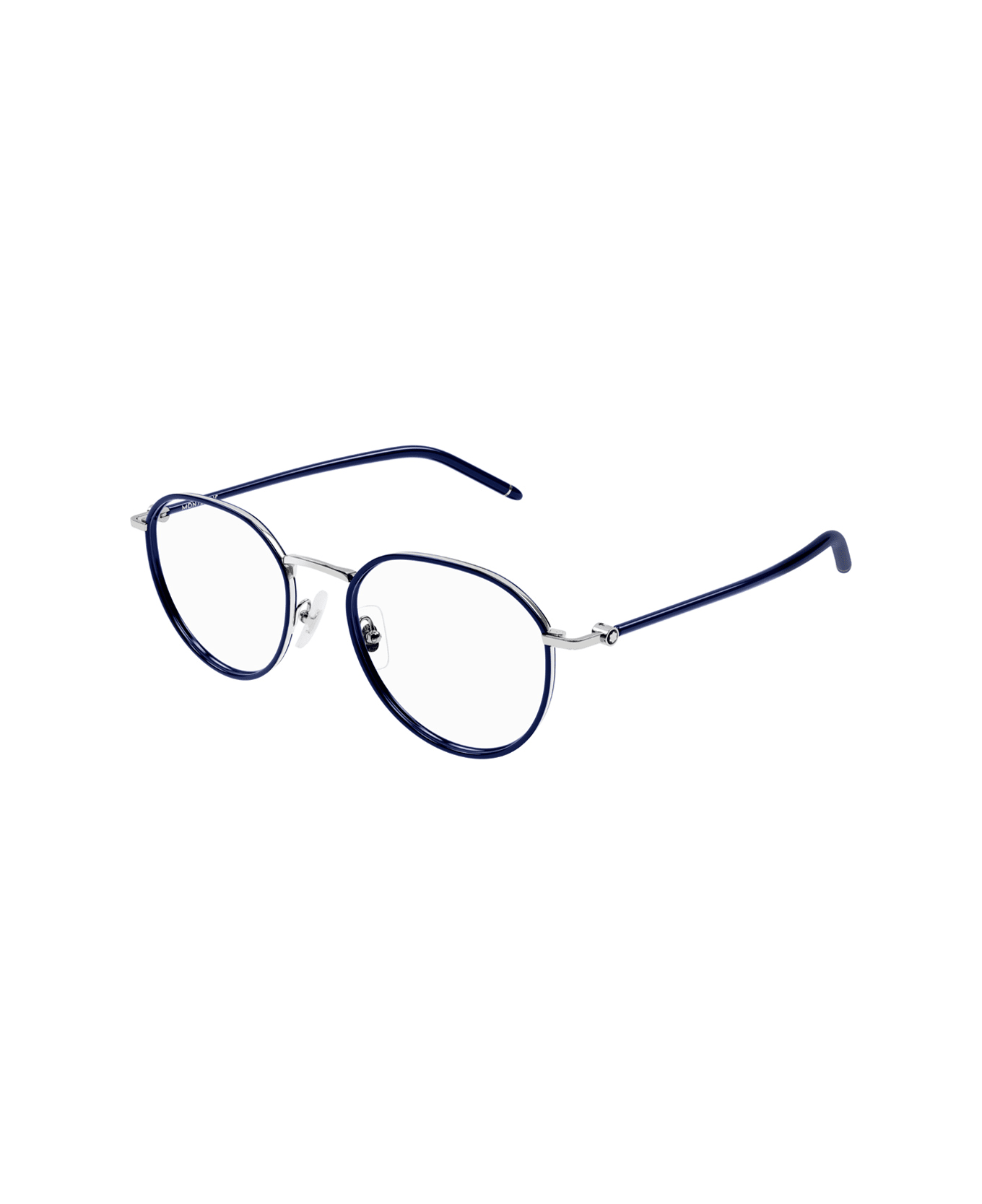 Montblanc Mb0342oa Linea Meisterstück 004 Glasses - Blu アイウェア
