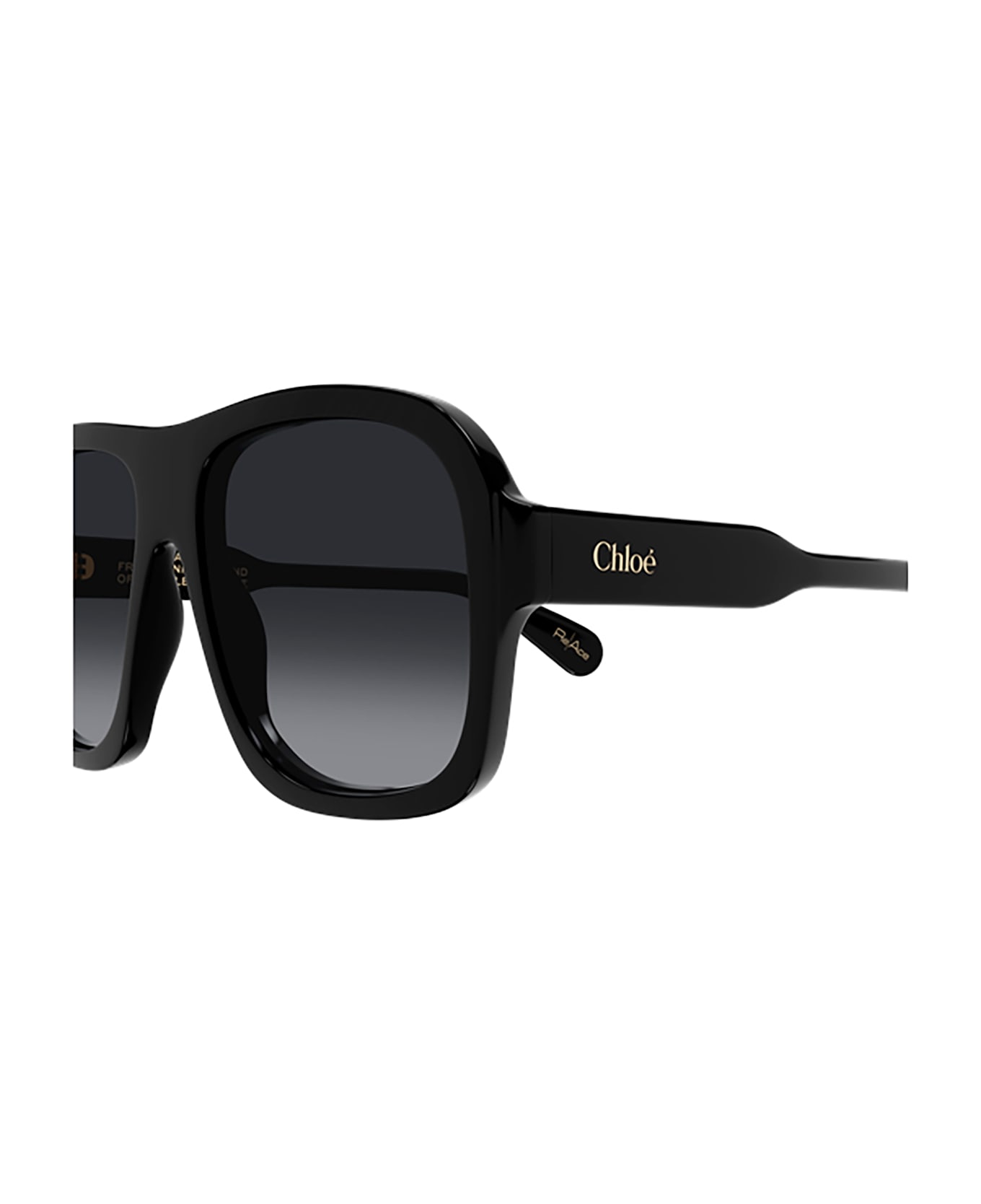 Chloé Eyewear CH0331S Sunglasses - Black Black Grey