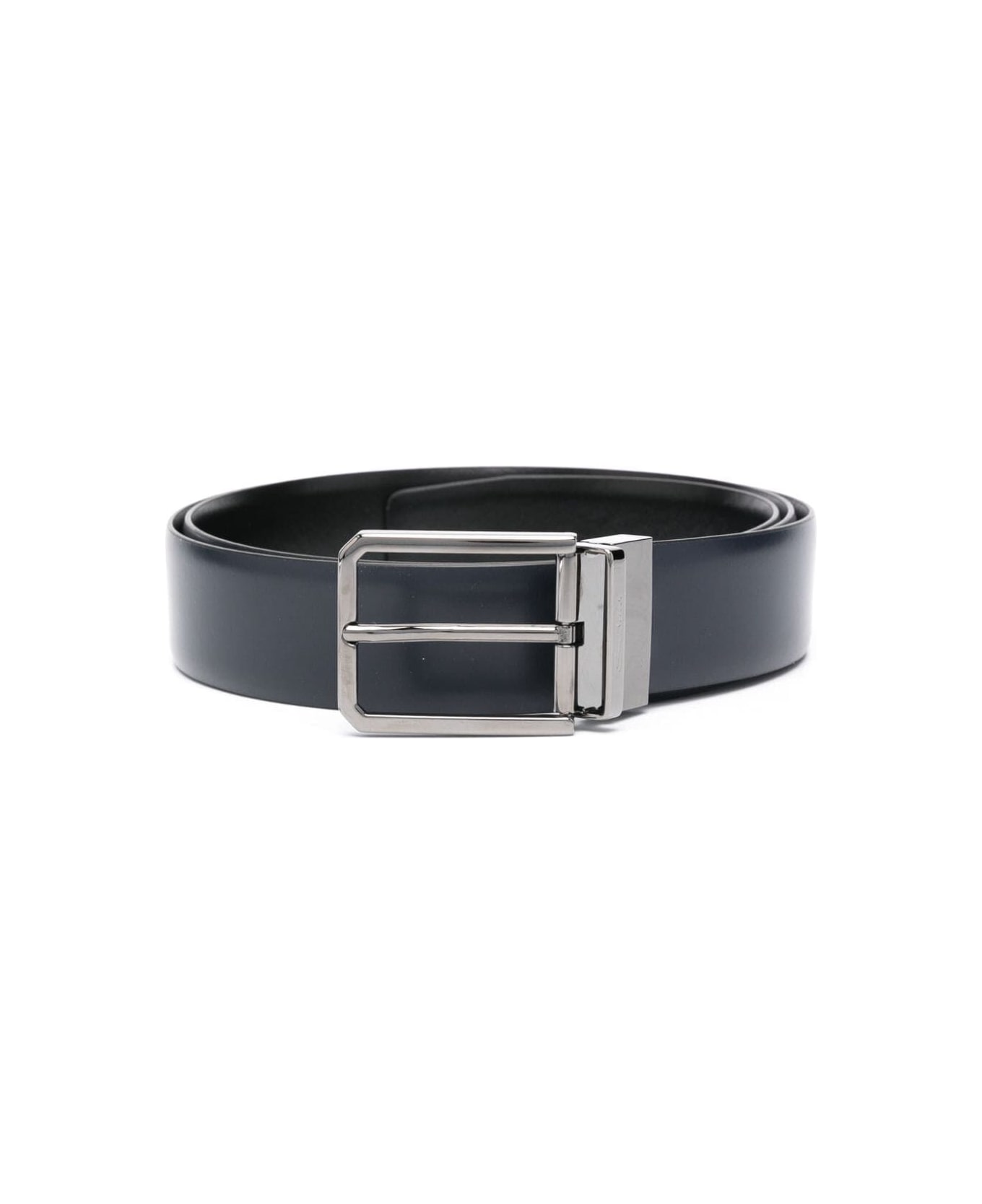 Santoni Regular Belt - Blue