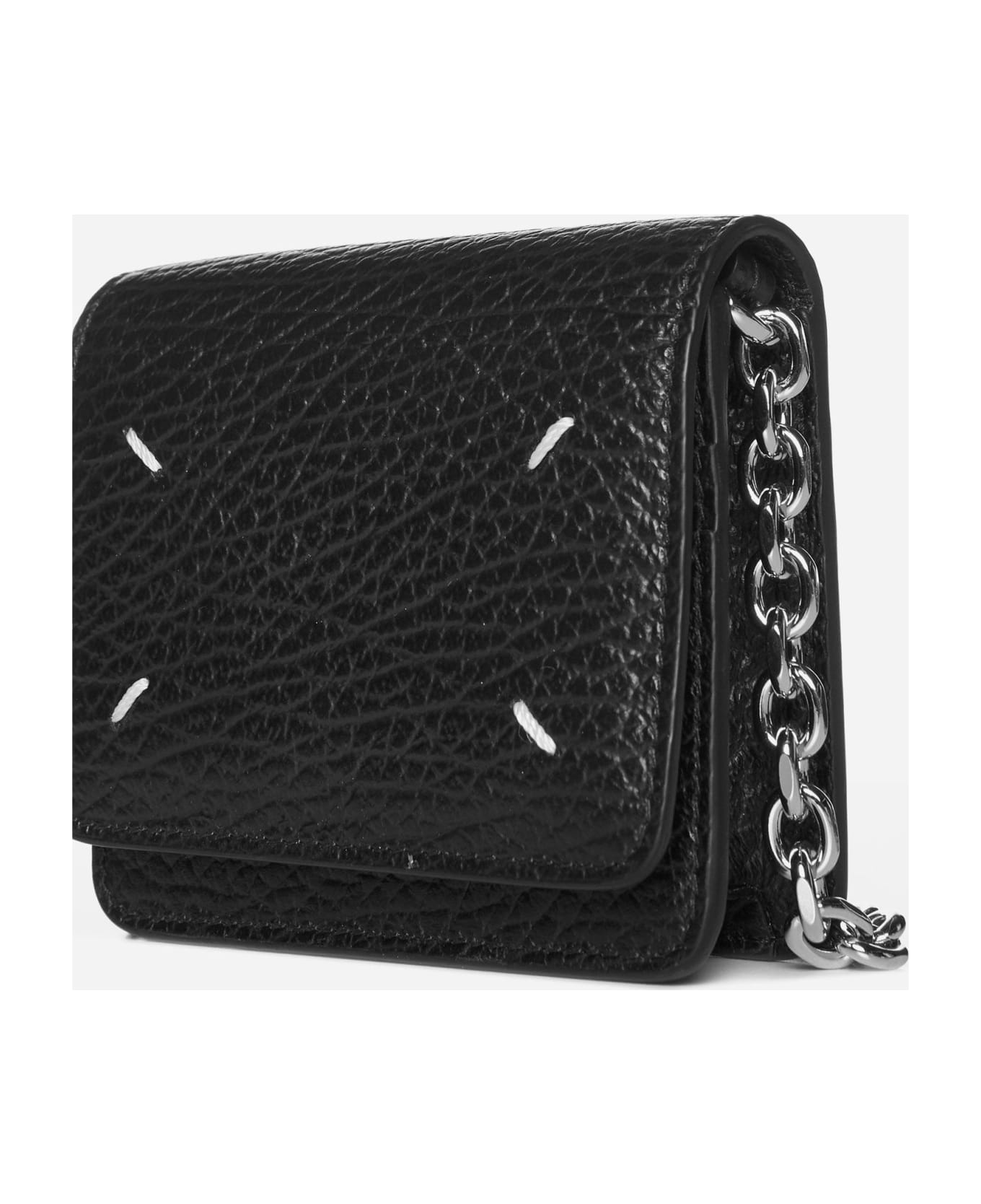 Maison Margiela Small Leather Chain Wallet Bag - T8013 ショルダーバッグ