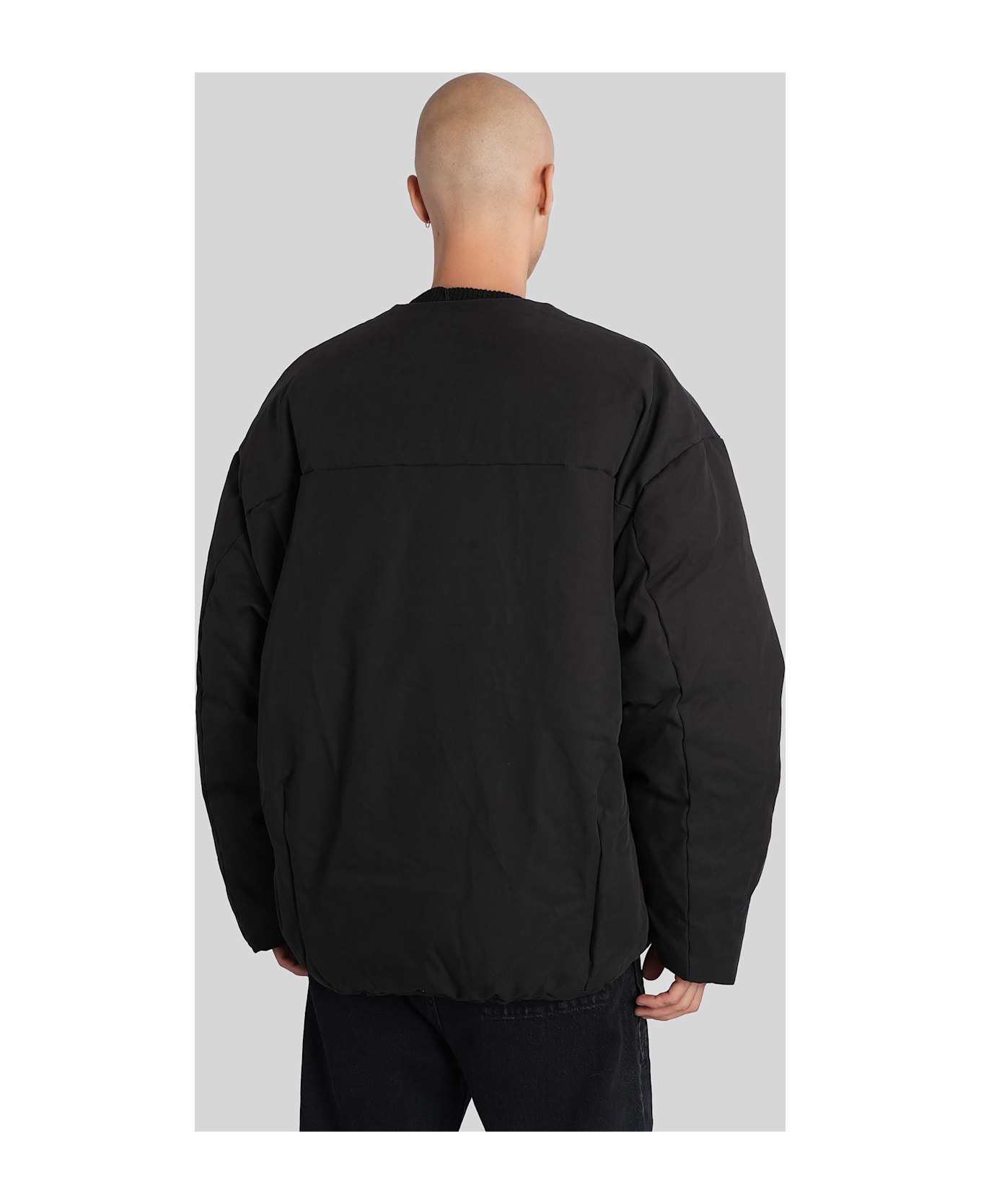 Entire Studios Pod Puffer Puffer In Black Cotton - black