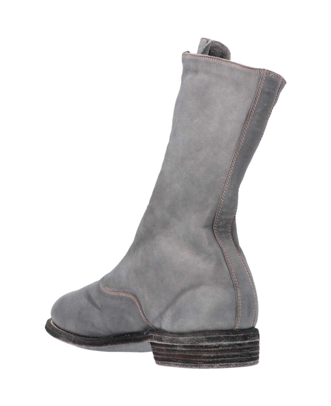 Guidi '310' Ankle Boots - Gray