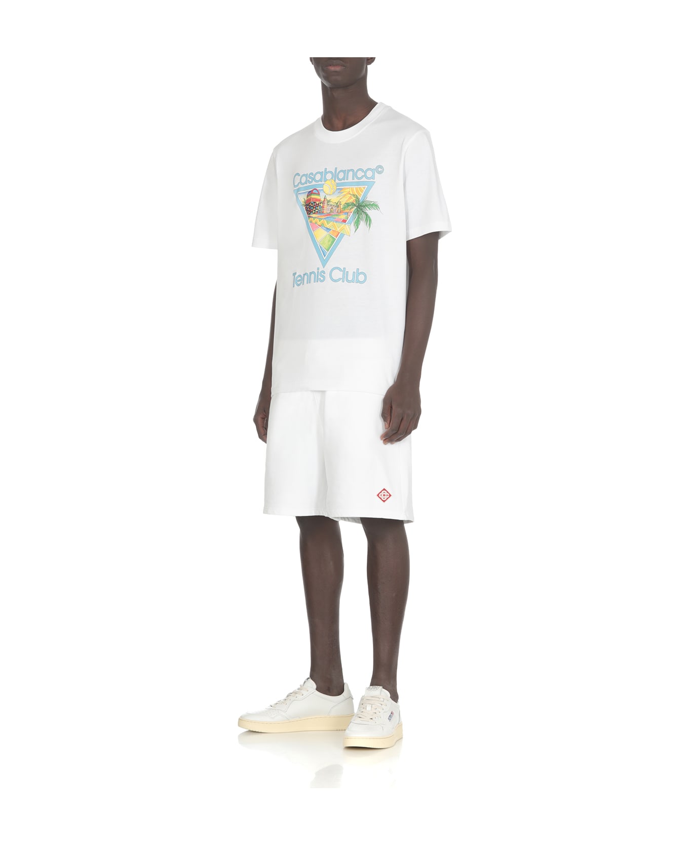 Casablanca Afro Cubism Tennis Club T-shirt - White シャツ
