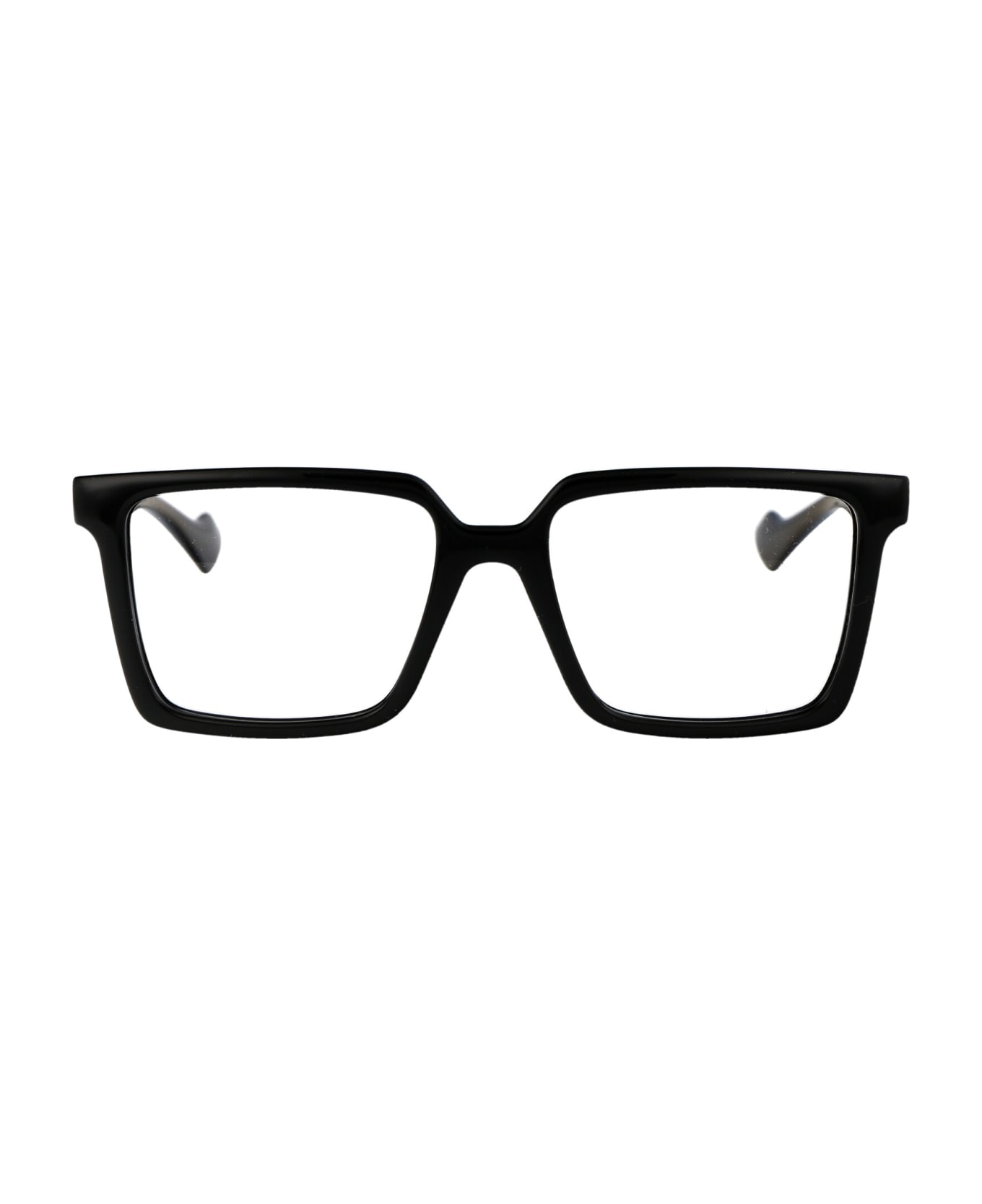 Gucci Eyewear Gg1540o Glasses - 005 BLACK BLACK TRANSPARENT アイウェア