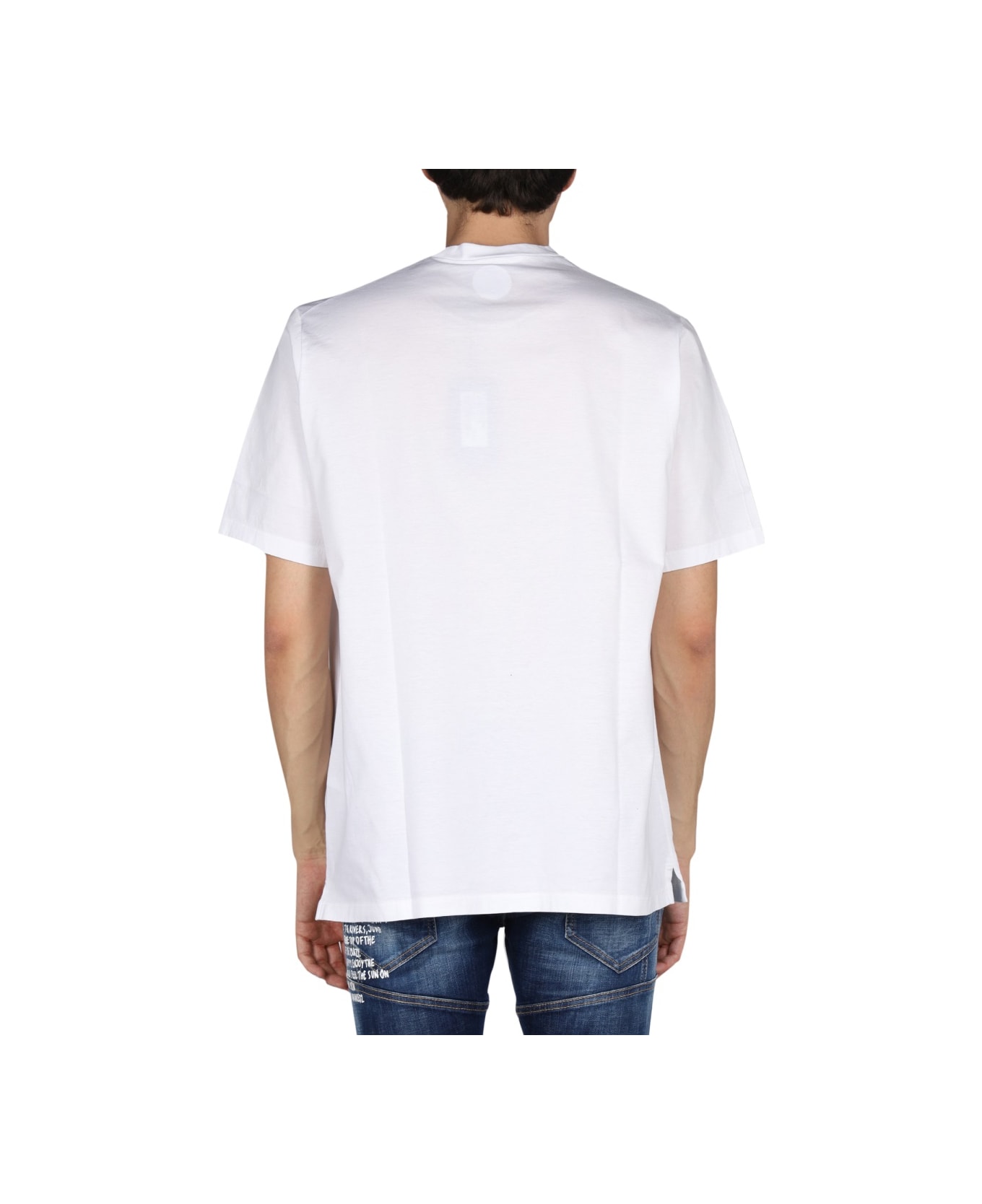 Dsquared2 "globetrotter" T-shirt - WHITE