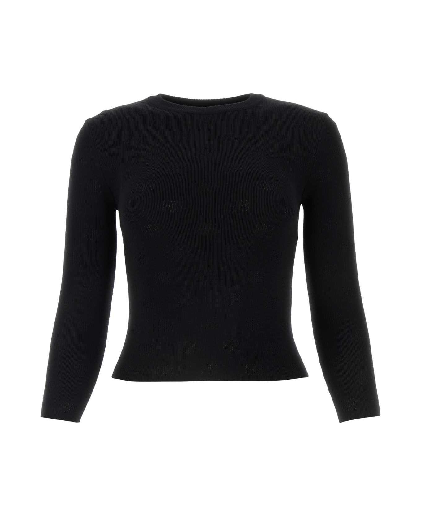 Balenciaga Black Sweater - Black