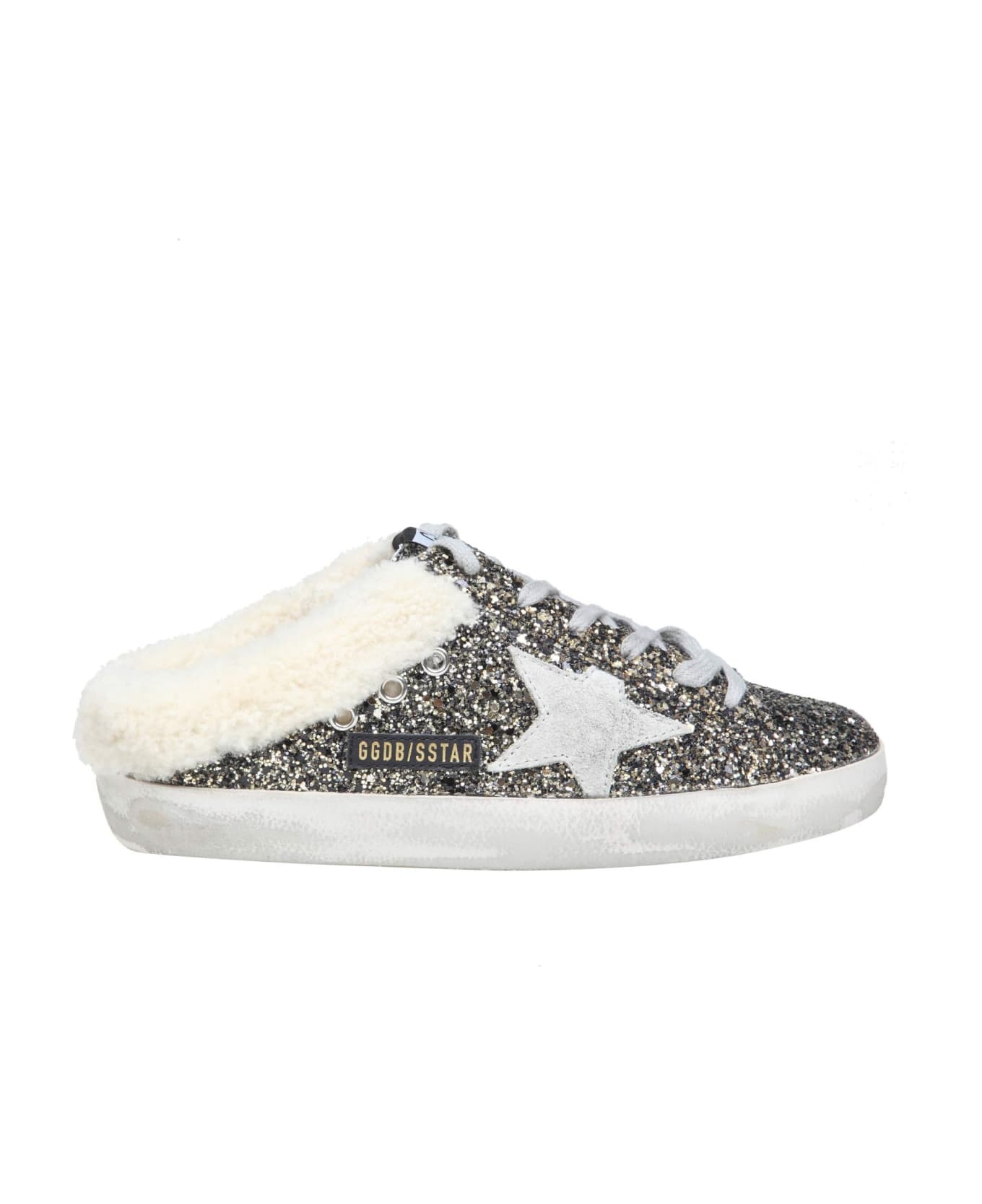 Golden Goose Super-star Sabot Sneakers - Black/Gold/Beige/Ice