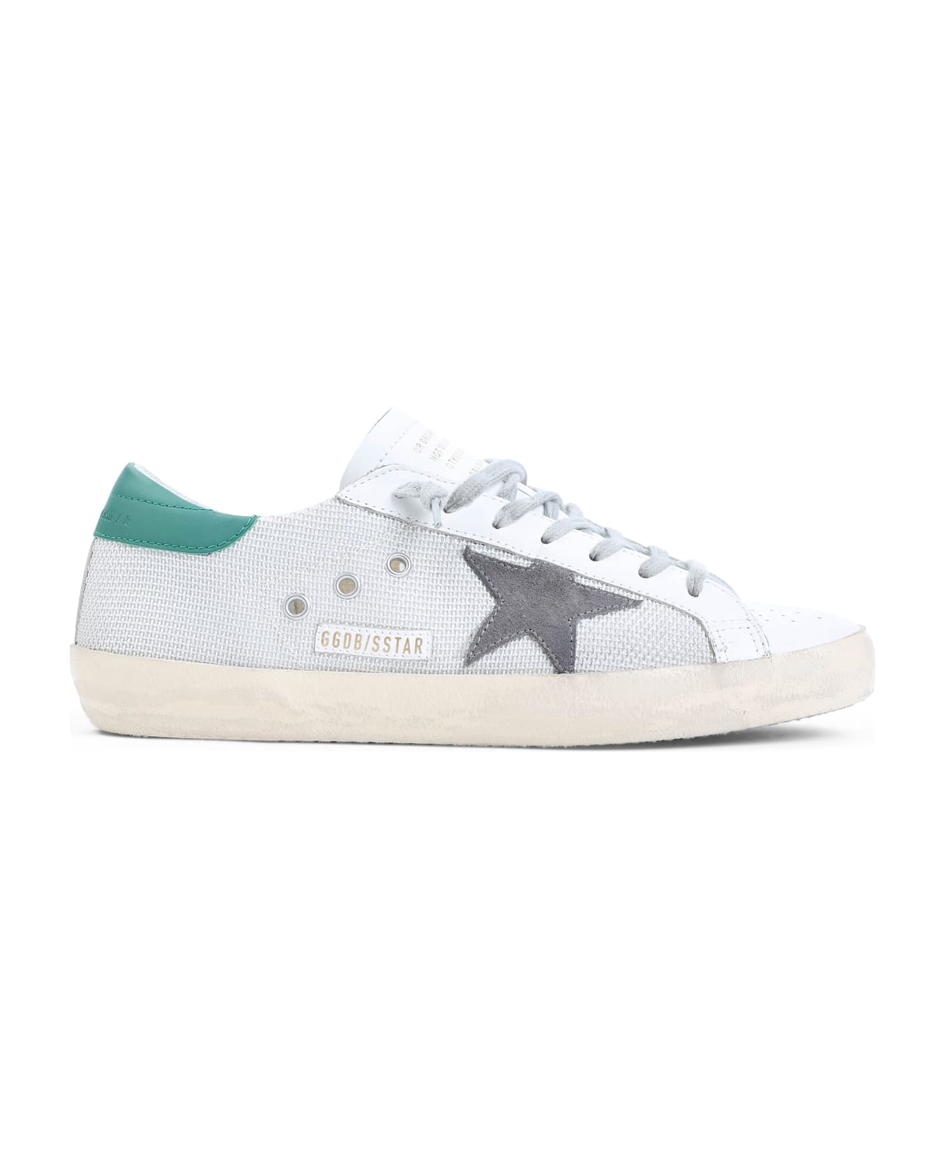 Golden Goose Superstar Sneakers - Light Silver White