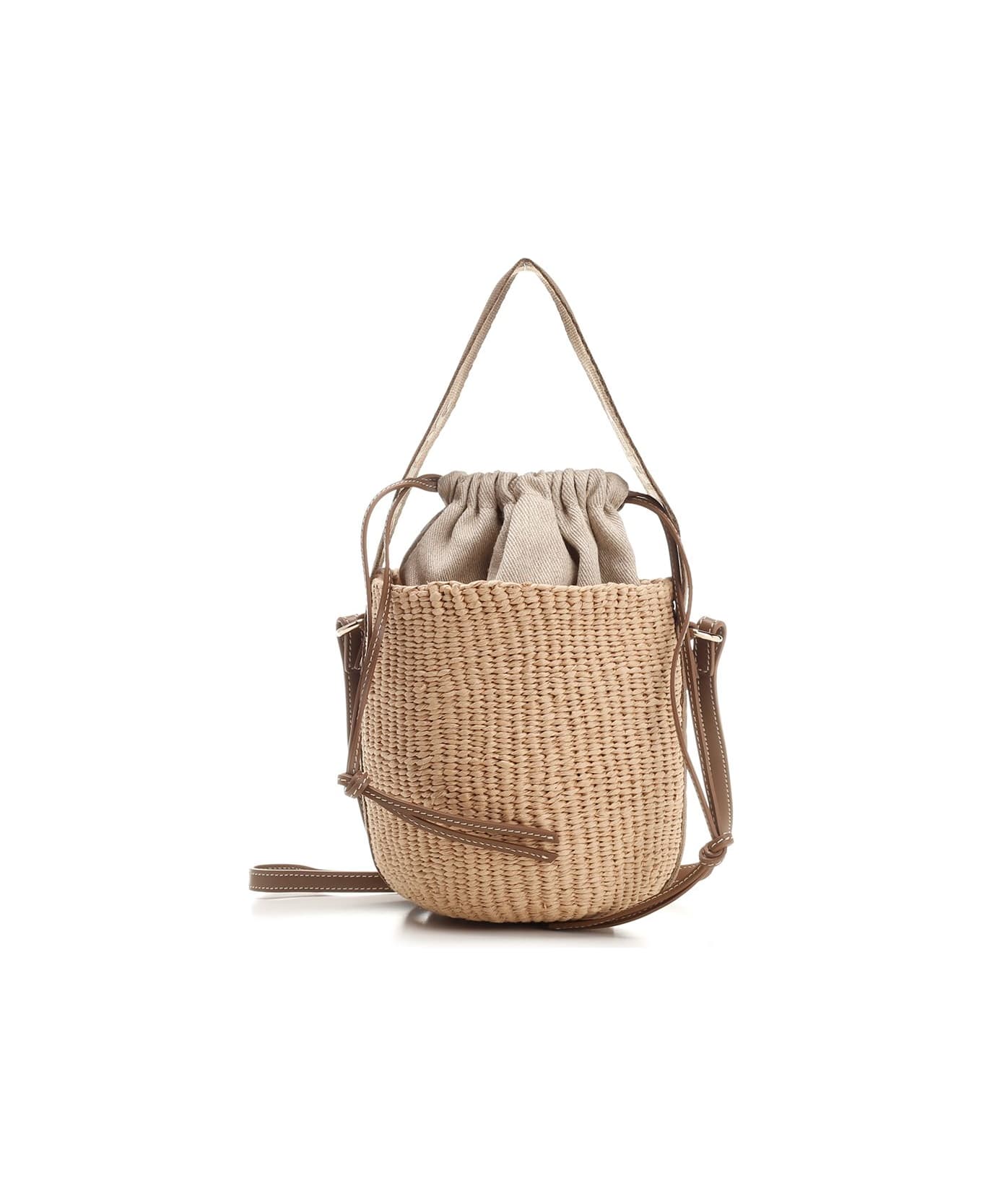Chloé Small 'woody' Basket Bag - X Dark Nut