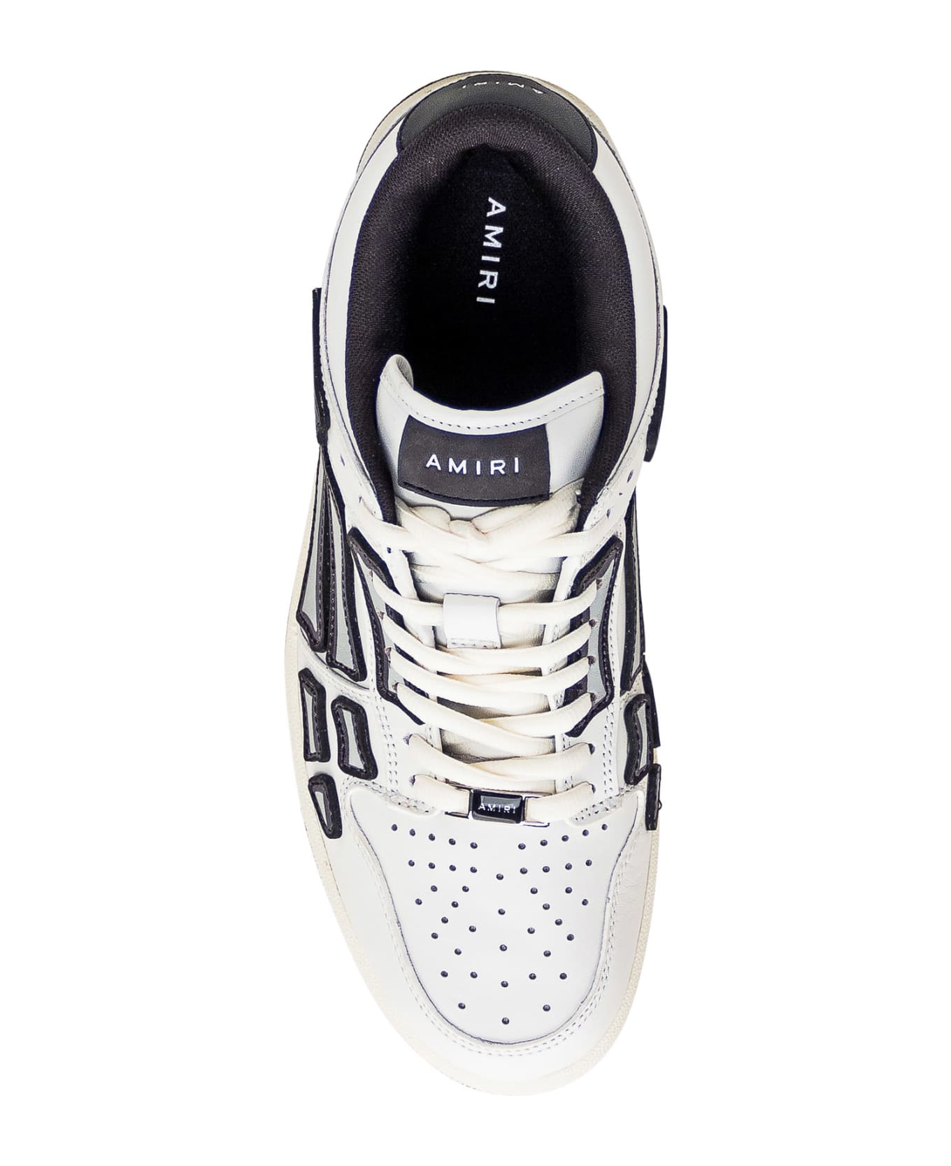 AMIRI Skel Top Sneaker - WHITE/BLACK スニーカー