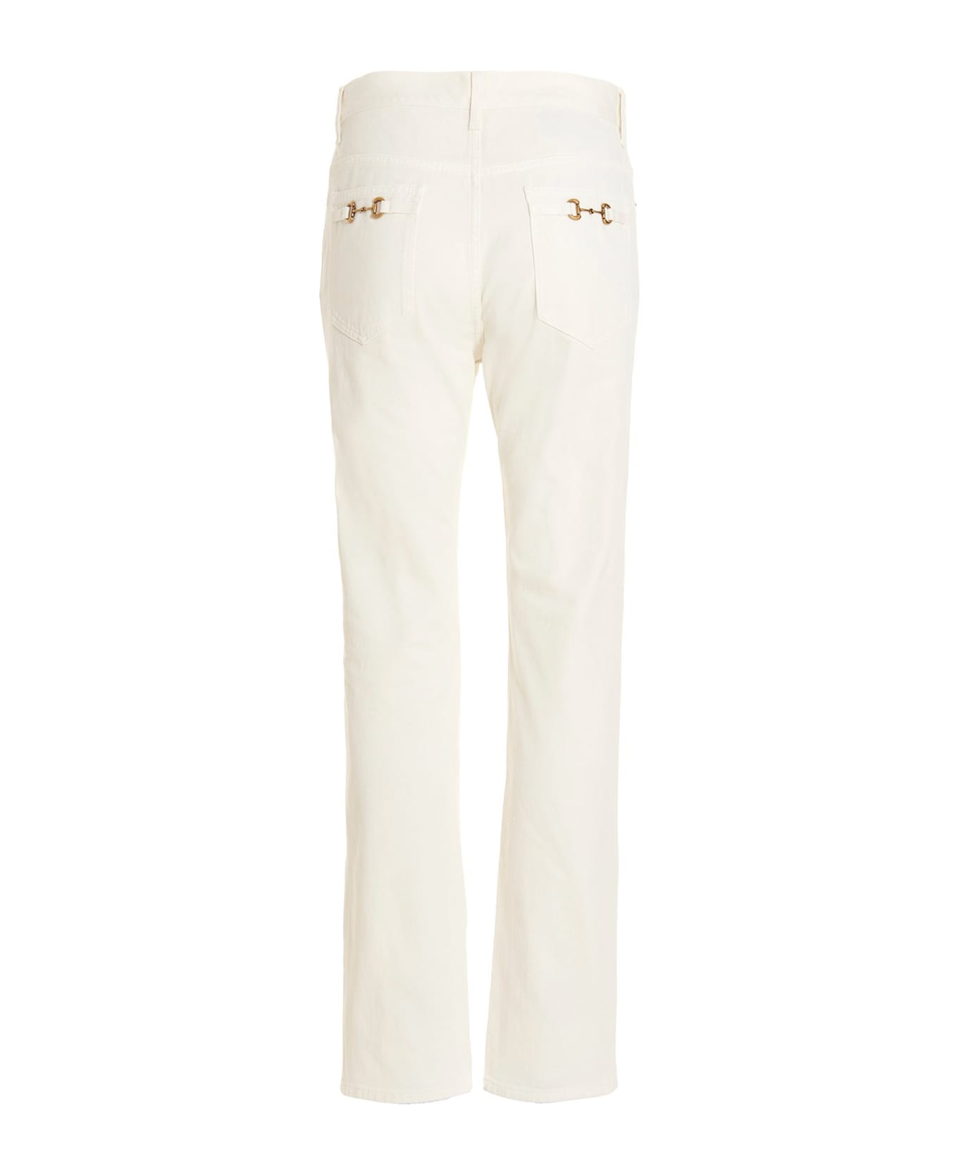 Gucci Morsetto Jeans - White