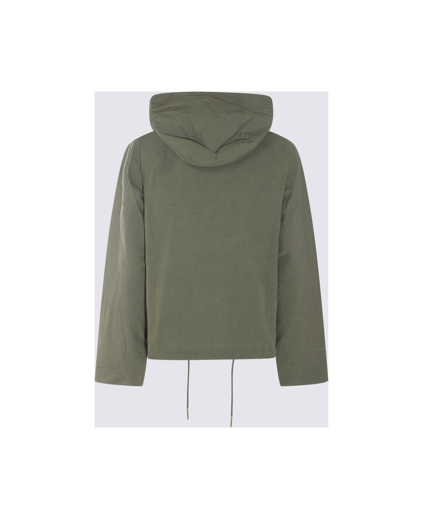Barbour Army Cotton Casual Jacket - ARMY GREEN