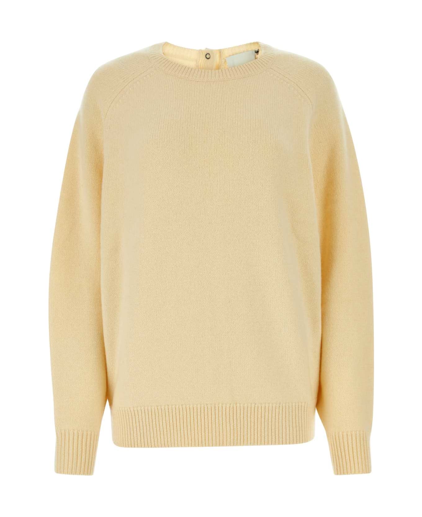 Isabel Marant Yellow Wool Blend Lison Oversize Sweater - POLLEN