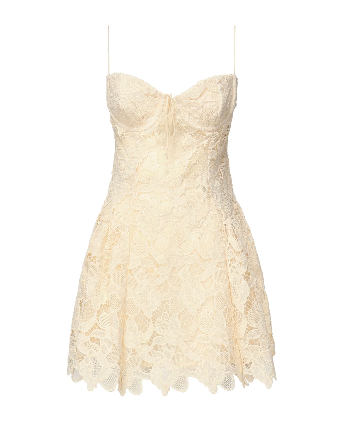 For Love 
Lemons Coco Mini Dress - White