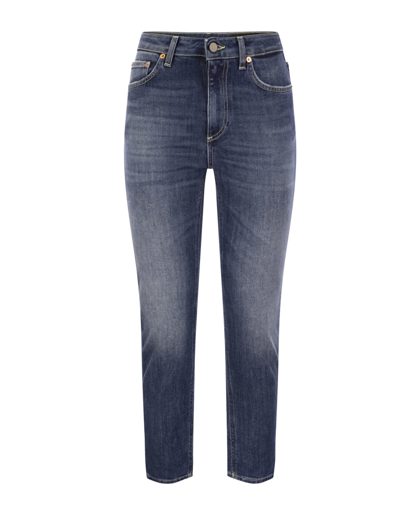 Dondup Cindy - Regular Stretch Denim Jeans - Denim