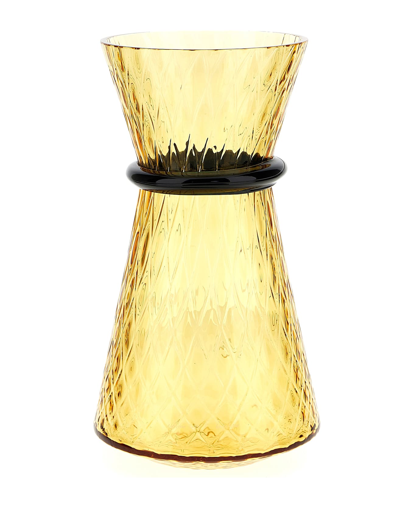 Venini 'tiara' Vase - Yellow