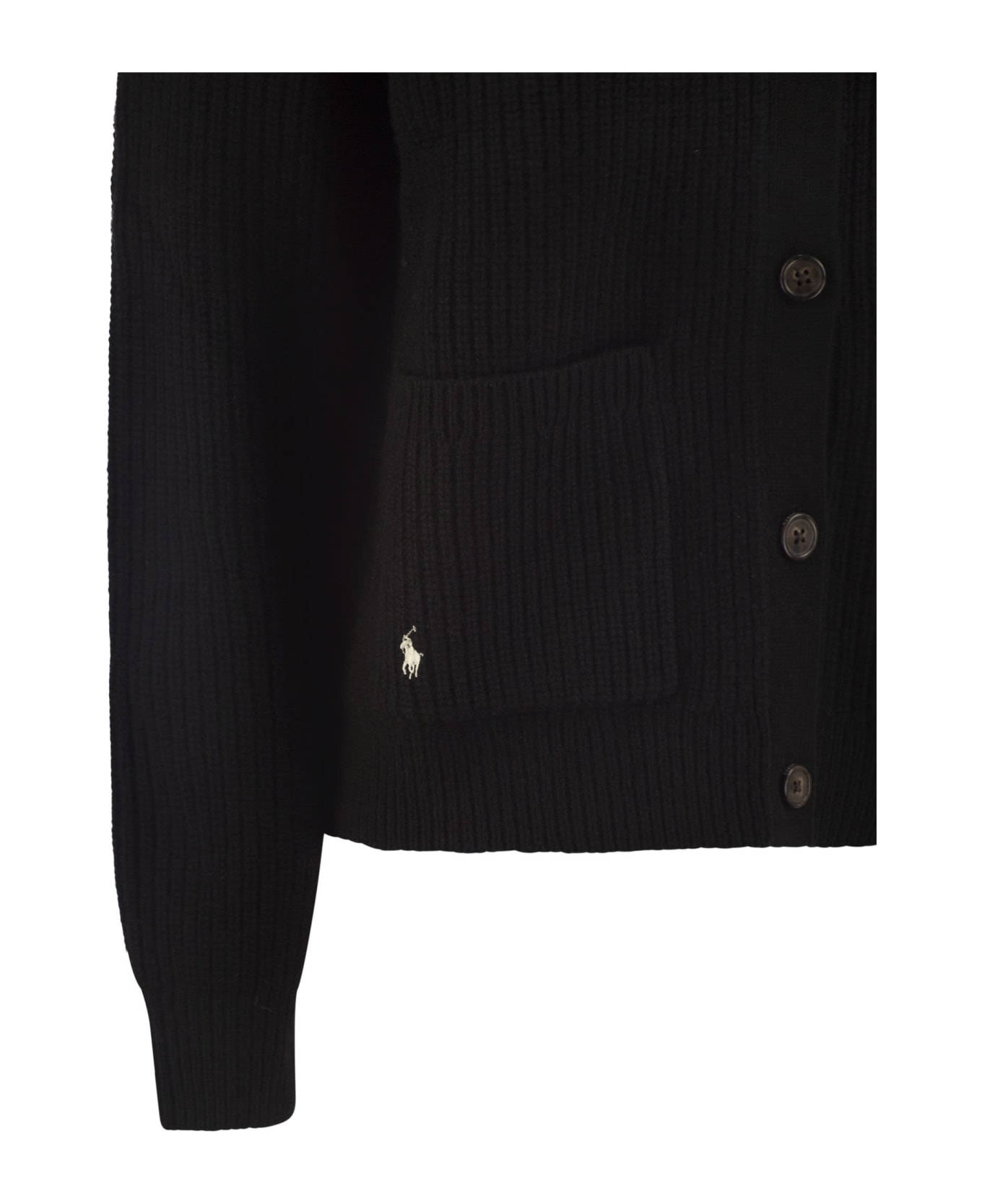 Polo Ralph Lauren V-neck Cardigan - Black