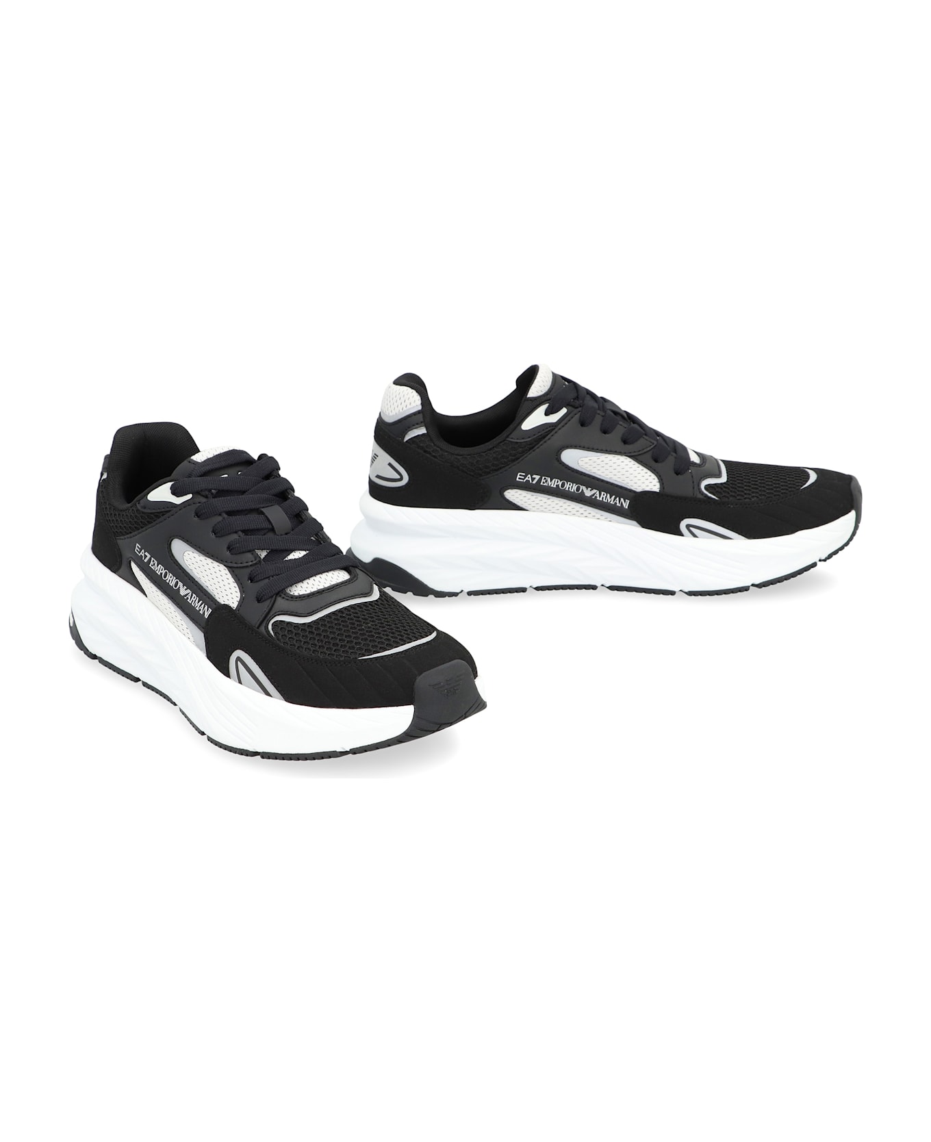 EA7 Mesh Sneakers - black