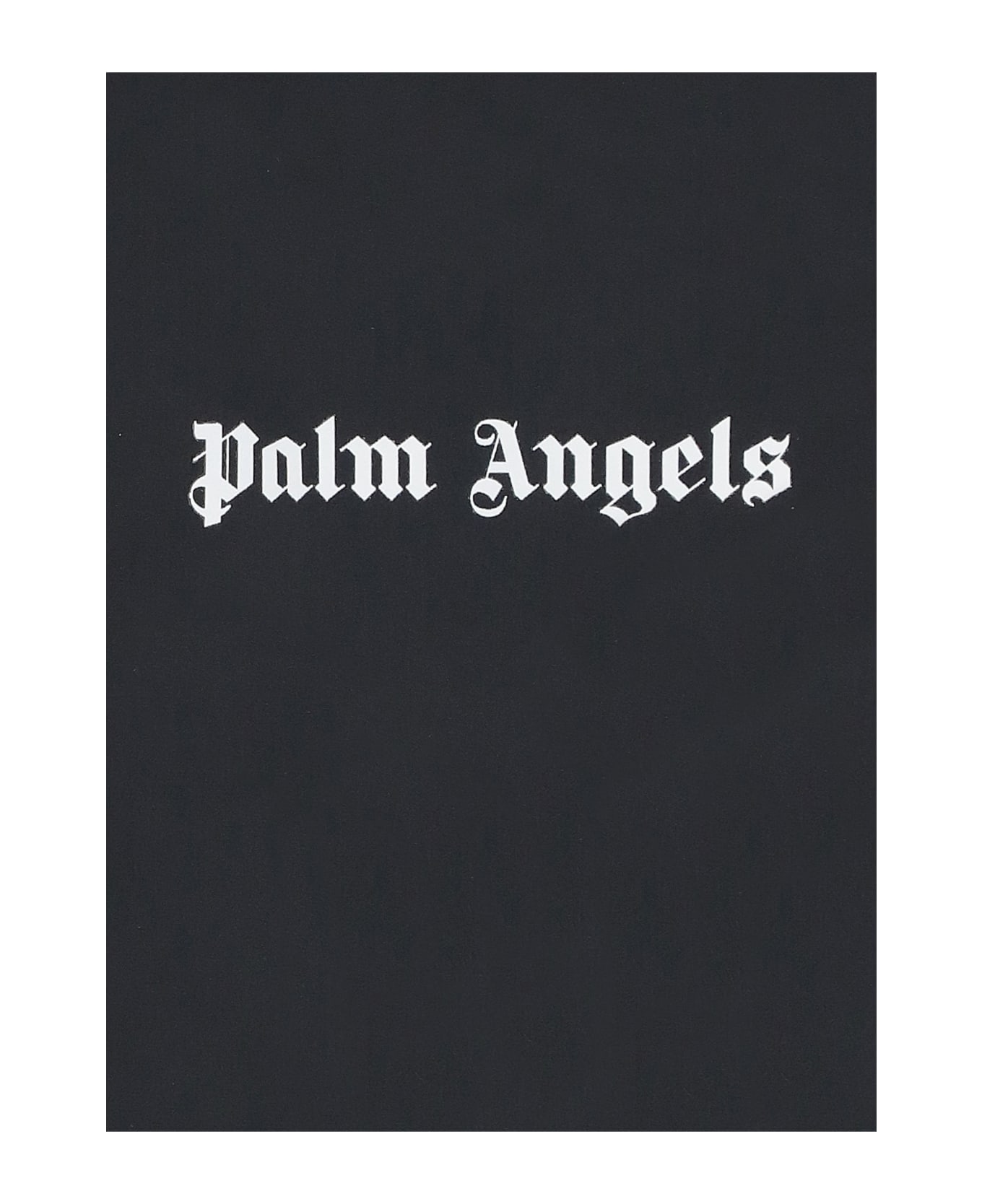 Palm Angels Jacket With Logo - Black