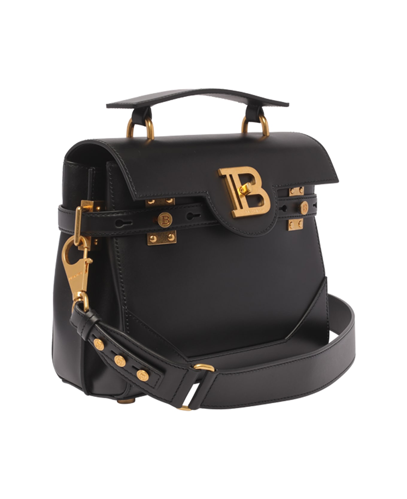 Balmain B-buzz 23 Handbag - Black