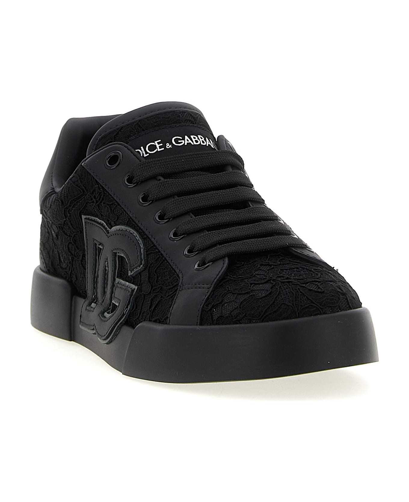 Dolce 
Gabbana 
portofino Light Strobel
 Sneakers - Black  