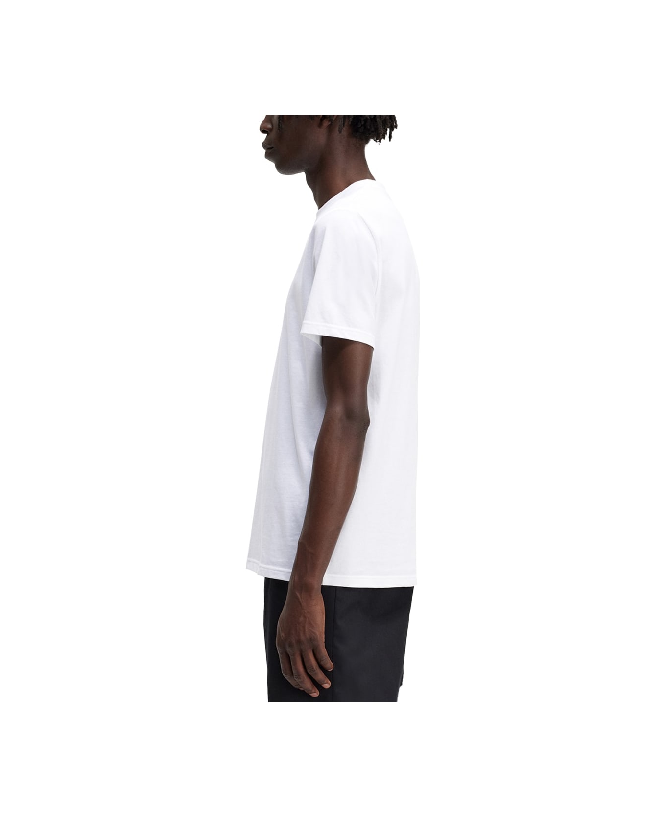 Fred Perry Jersey T-shirt - WHITE