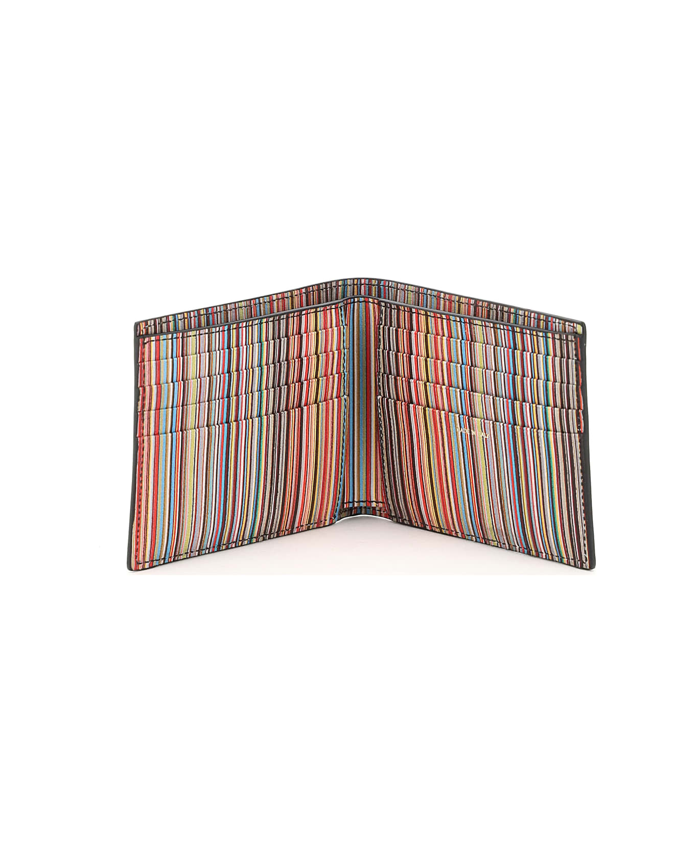 PS by Paul Smith Signature Stripe Wallet Wallet - NERO